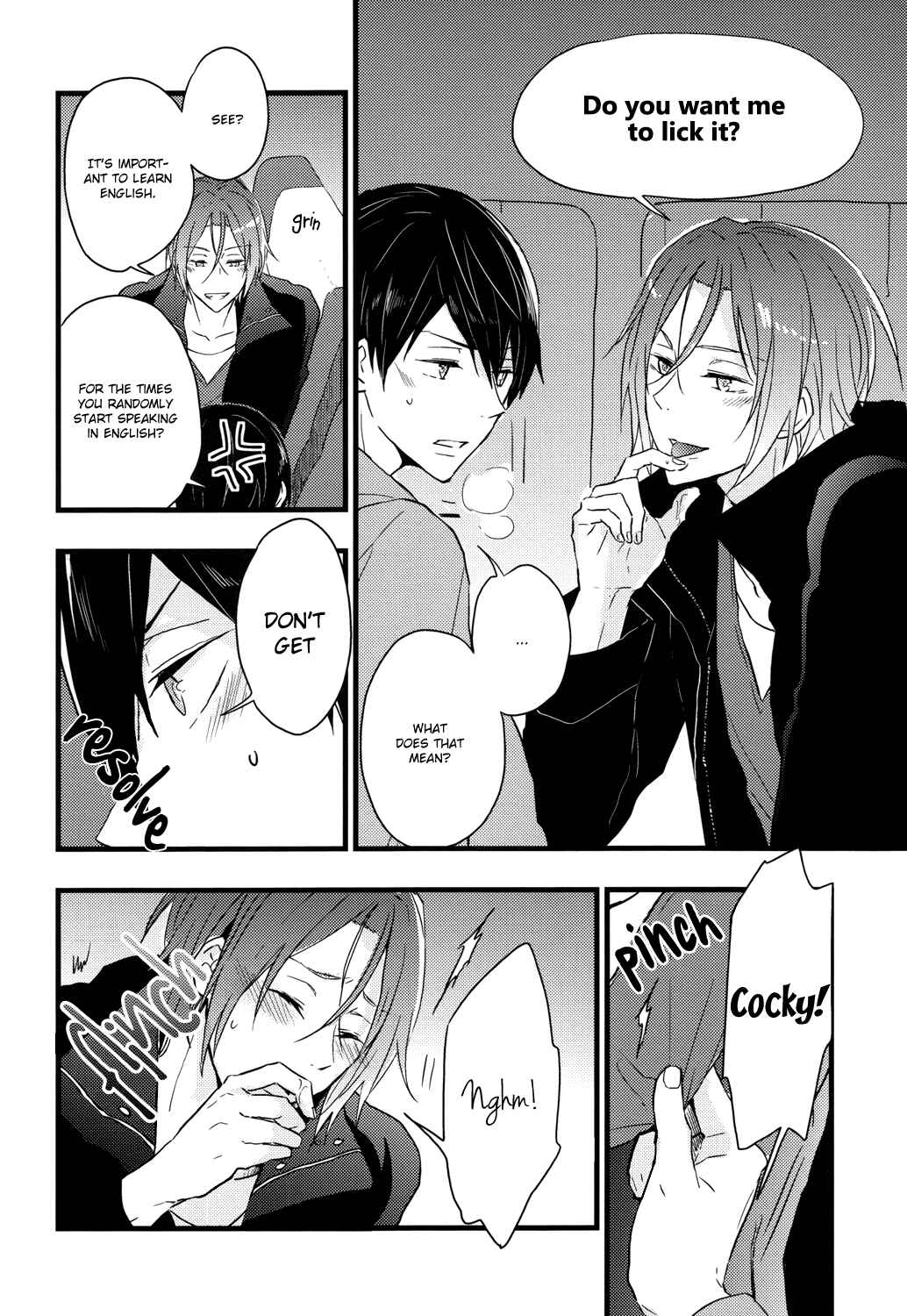 Page 17 Chapter Unknown_d3bf Free! - Rin-sensei to Make Love Eikaiwa (Doujinshi)
