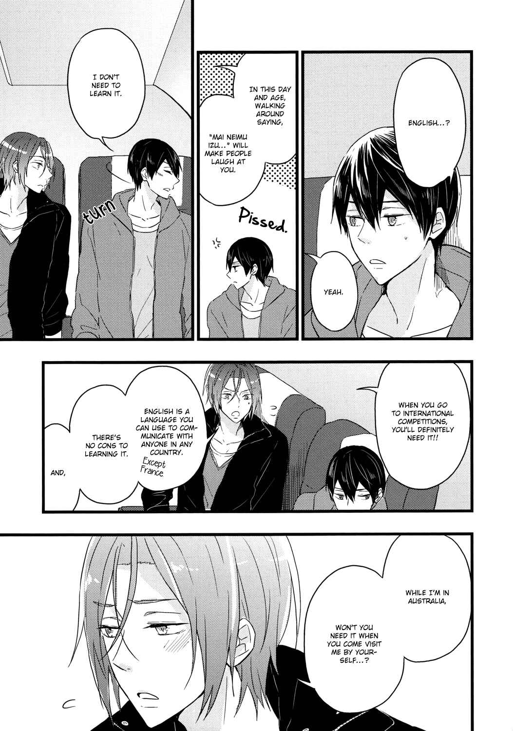 Page 8 Chapter Unknown_d3bf Free! - Rin-sensei to Make Love Eikaiwa (Doujinshi)