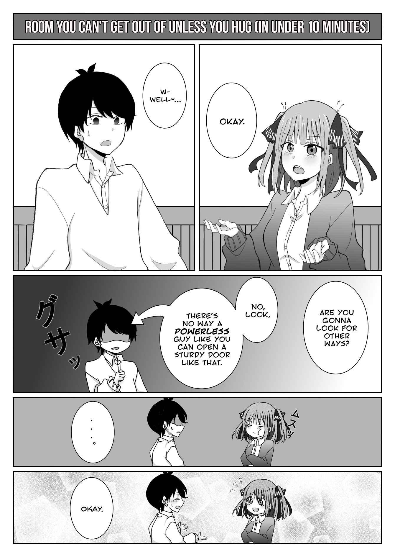 Page 1 Chapter Unknown_9184 5Toubun no Hanayome - Room You Can’t Get Out of Unless You Hug (Doujinshi)