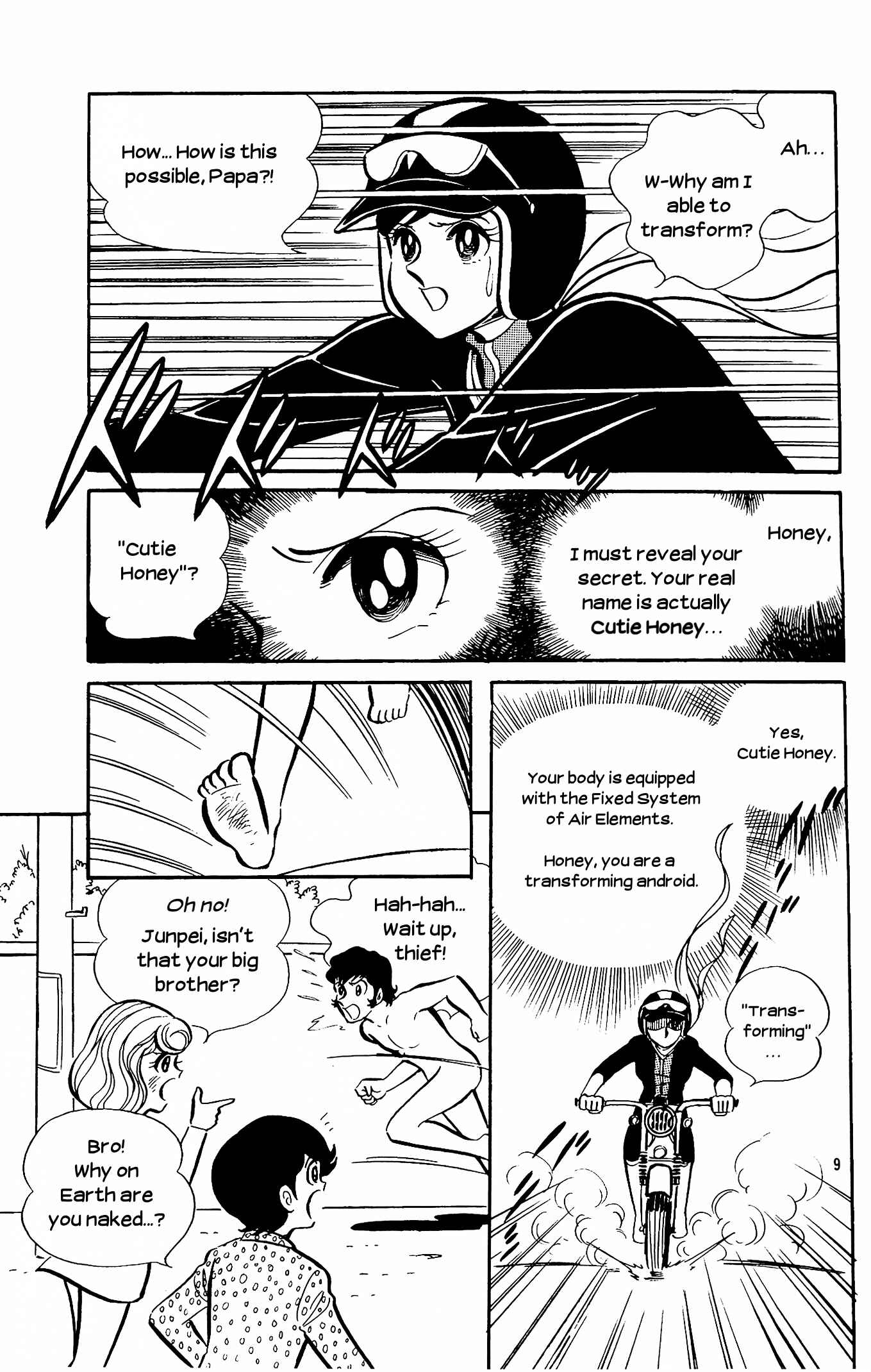 Page 9 Chapter 6 Cutie Honey - The Another