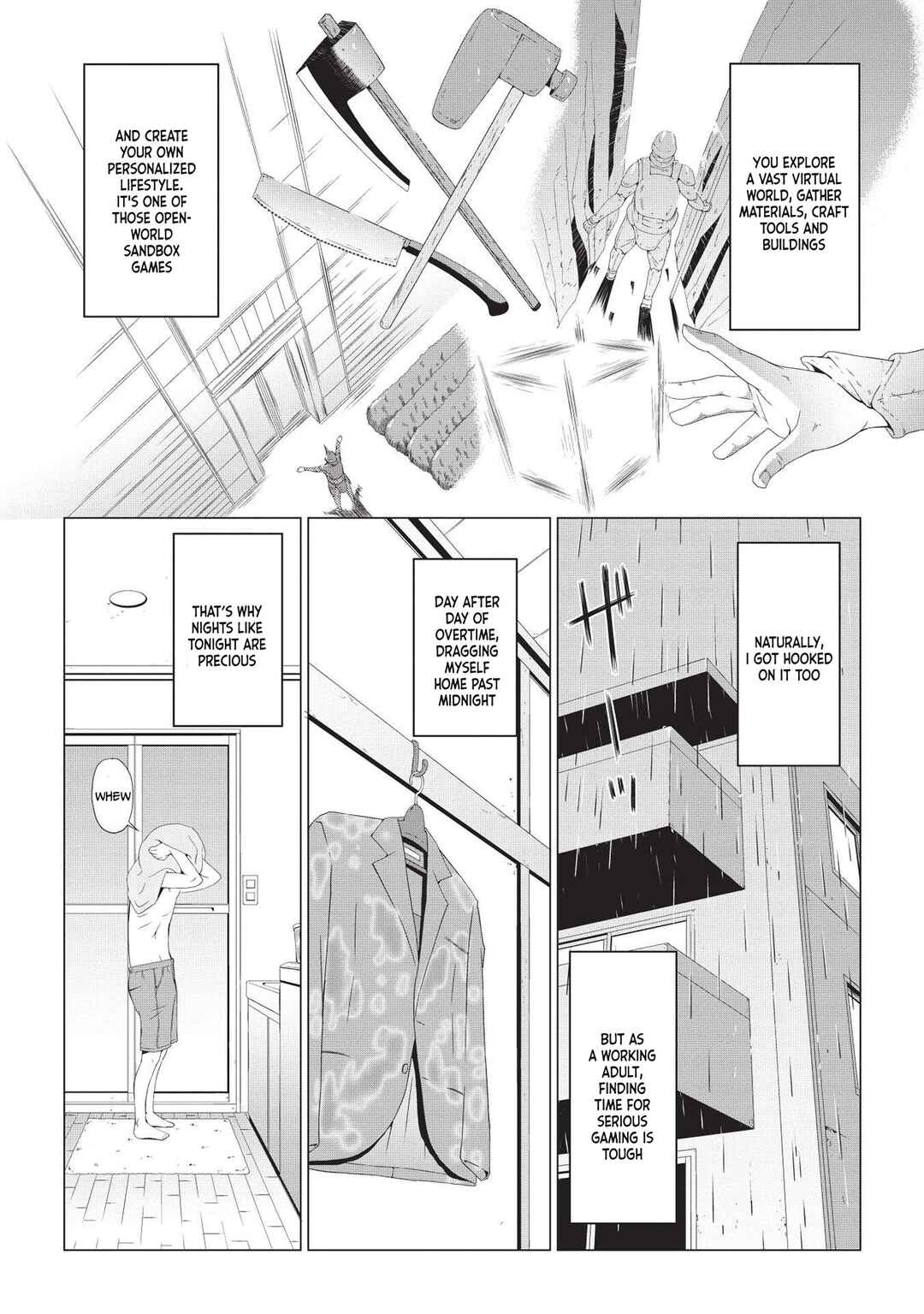 Page 11 Chapter 1 Isekai Nonbiri Kaitakuki - Heibon Salaryman, Bannou Jisai no Build & Craft Skill de, Kimama na Slow Life Kaitaku Hajimemasu!