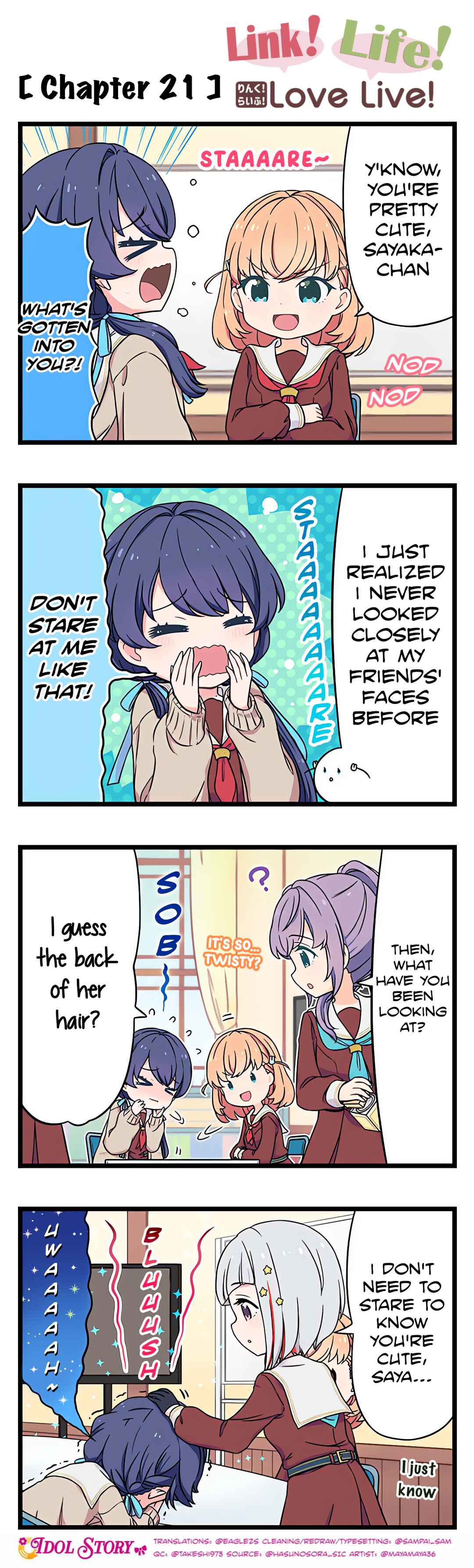 Page 1 Chapter 21 Link! Life! Love Live!