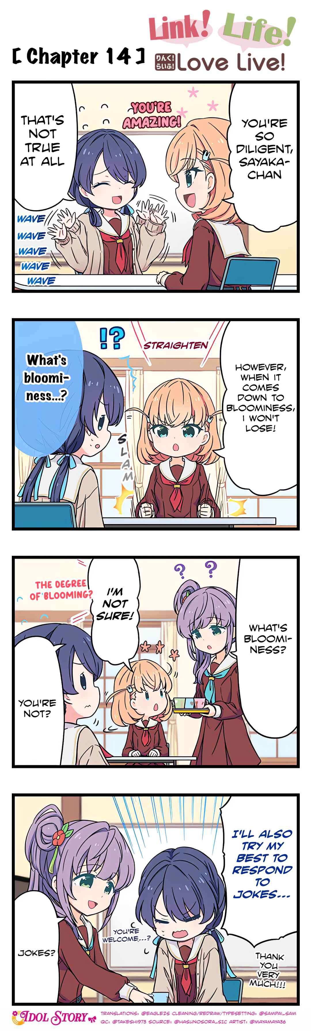 Page 1 Chapter 14 Link! Life! Love Live!