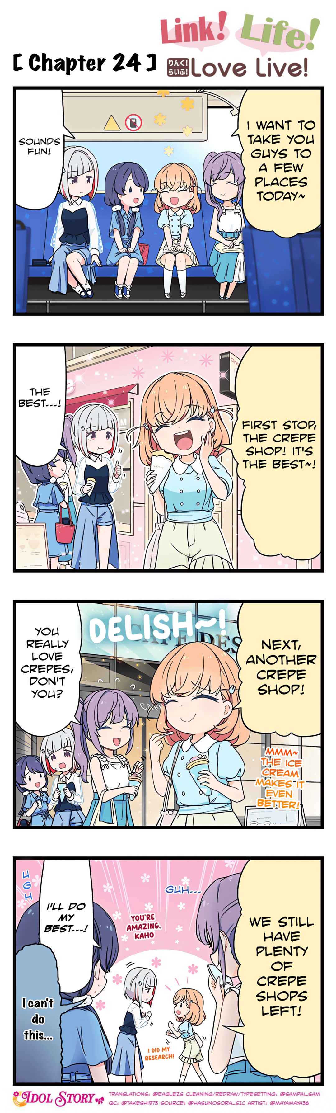 Page 1 Chapter 24 Link! Life! Love Live!
