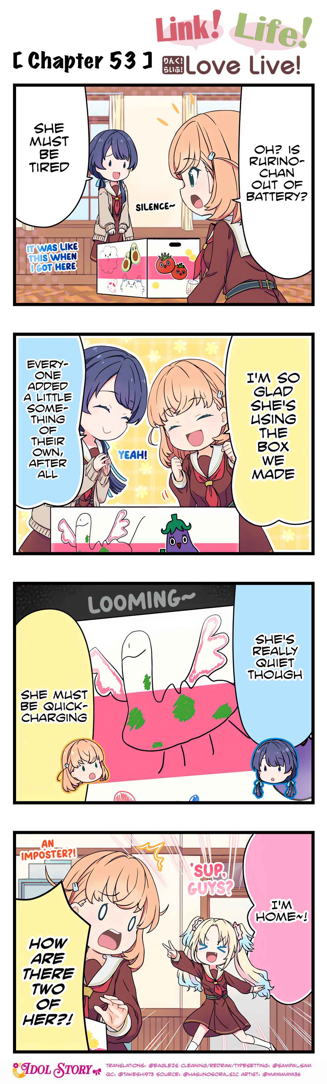 Page 1 Chapter 53 Link! Life! Love Live!
