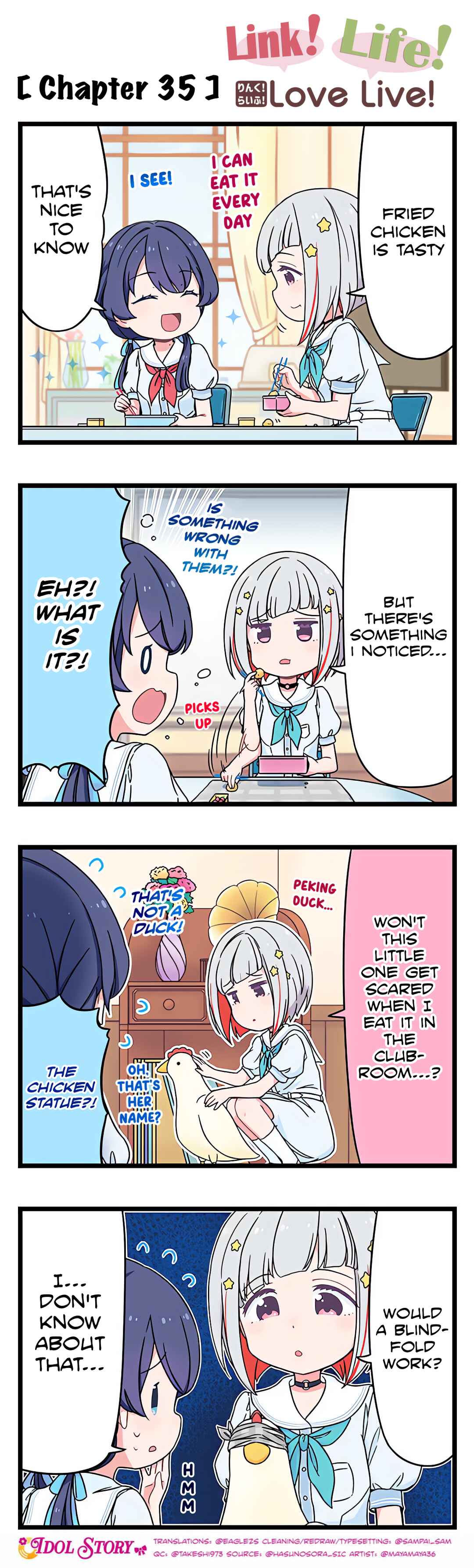 Page 1 Chapter 35 Link! Life! Love Live!