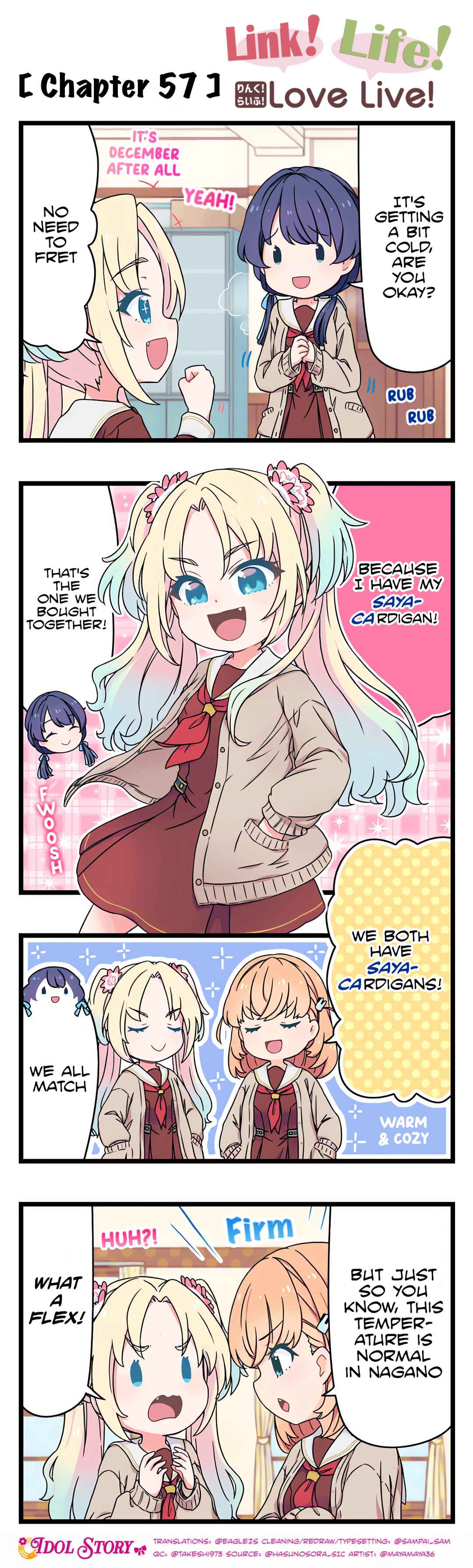 Page 1 Chapter 57 Link! Life! Love Live!