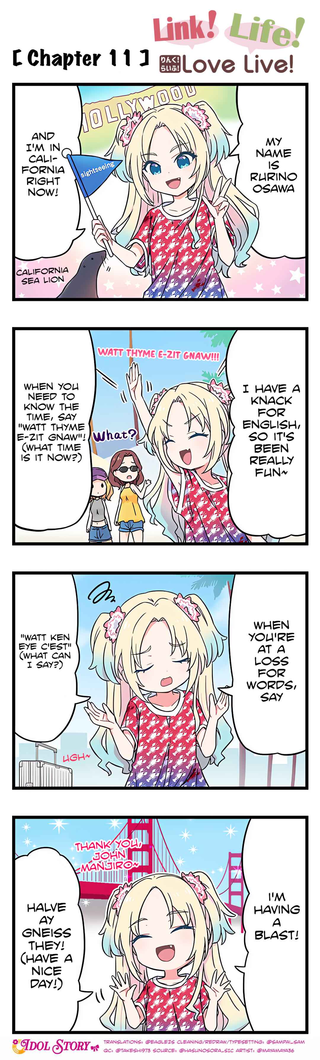 Page 1 Chapter 11 Link! Life! Love Live!