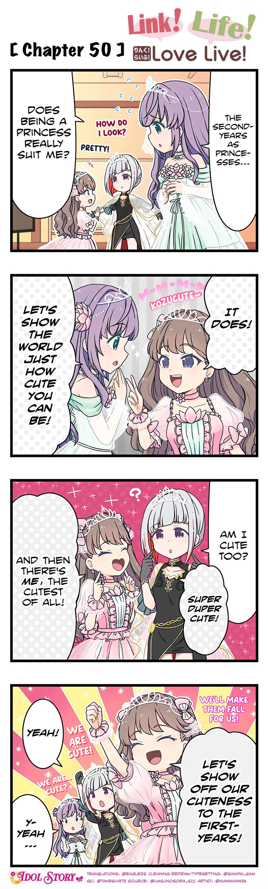 Page 1 Chapter 50 Link! Life! Love Live!