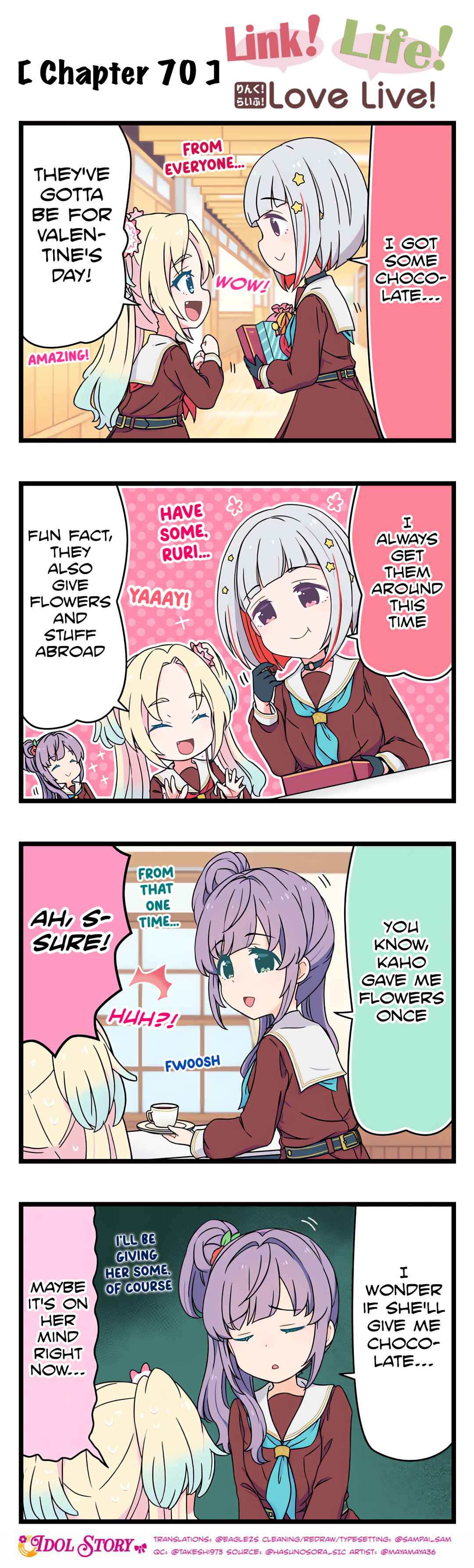 Page 1 Chapter 70 Link! Life! Love Live!