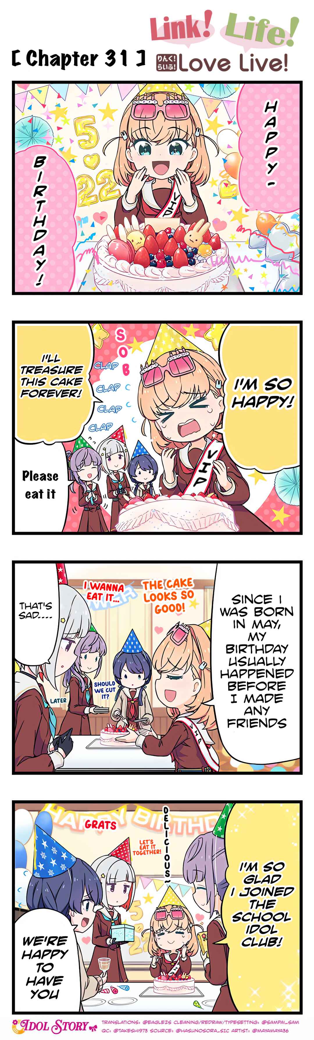 Page 1 Chapter 31 Link! Life! Love Live!