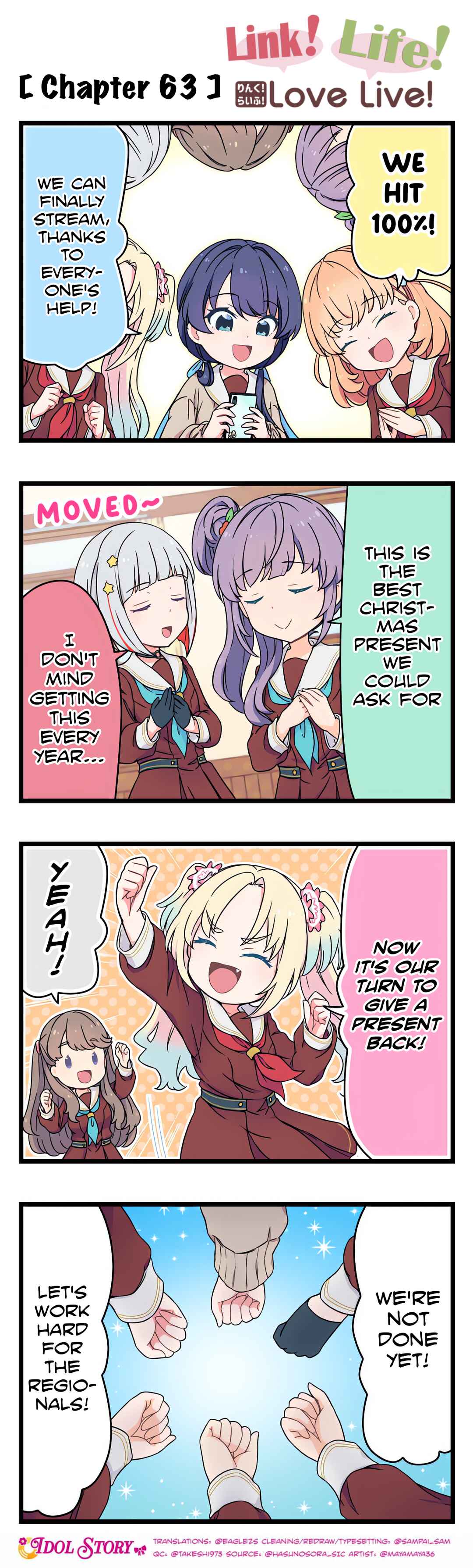 Page 1 Chapter 63 Link! Life! Love Live!