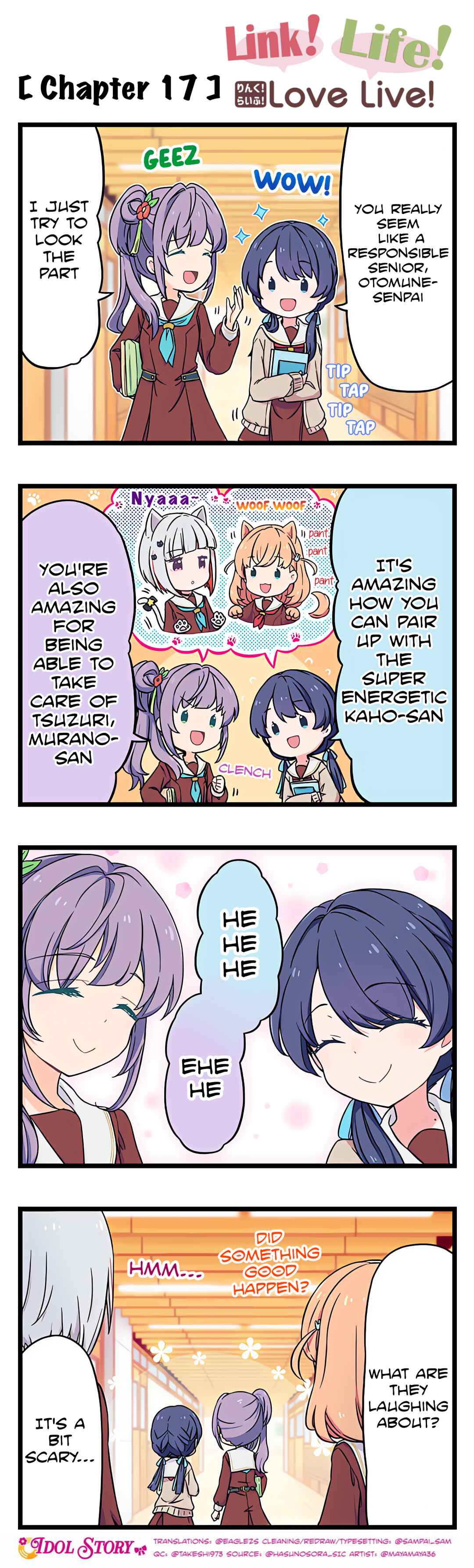 Page 1 Chapter 17 Link! Life! Love Live!