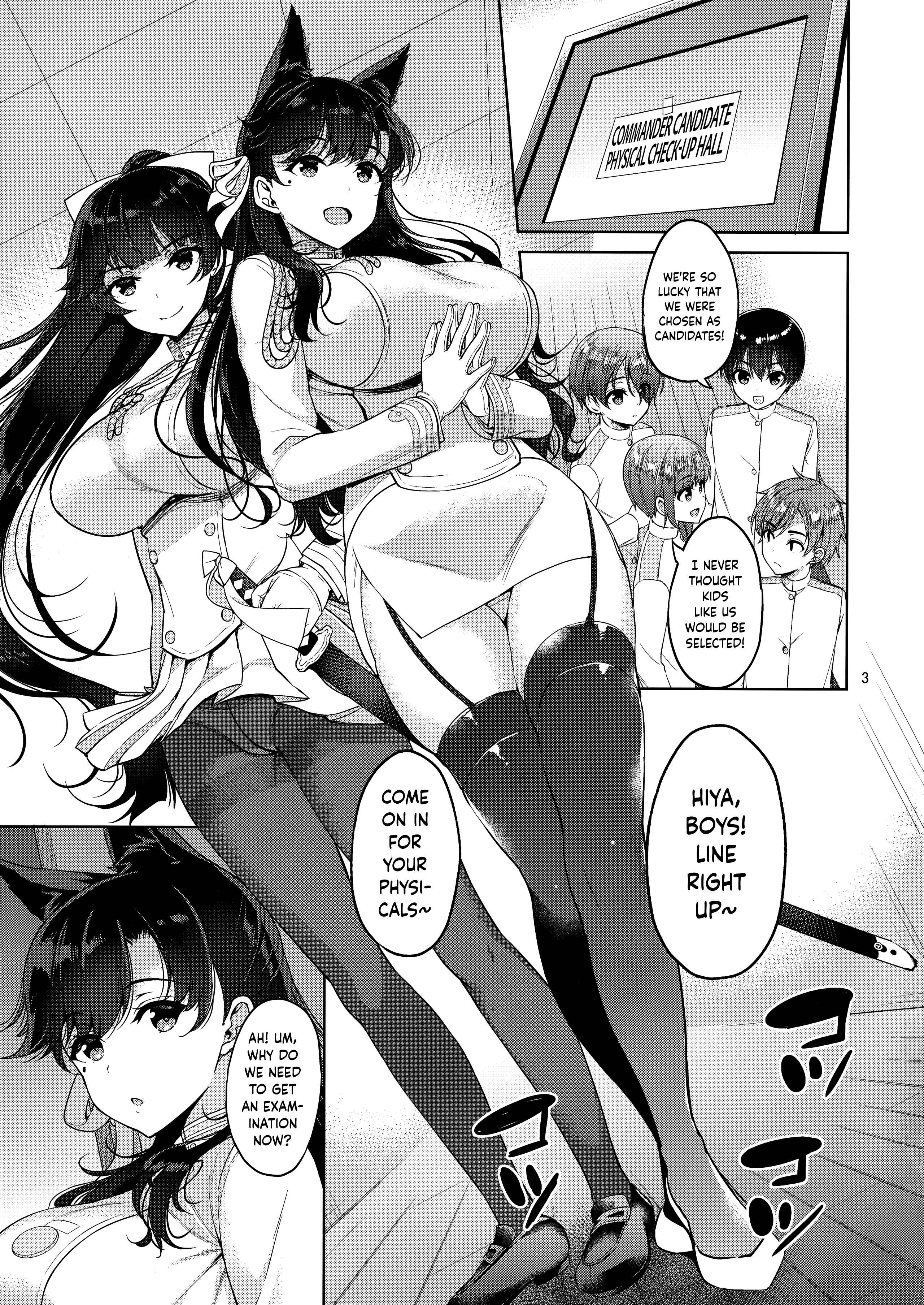 Page 2 Chapter Unknown_4134 Azur lane - Atago-san to Takao-san (Doujinshi)