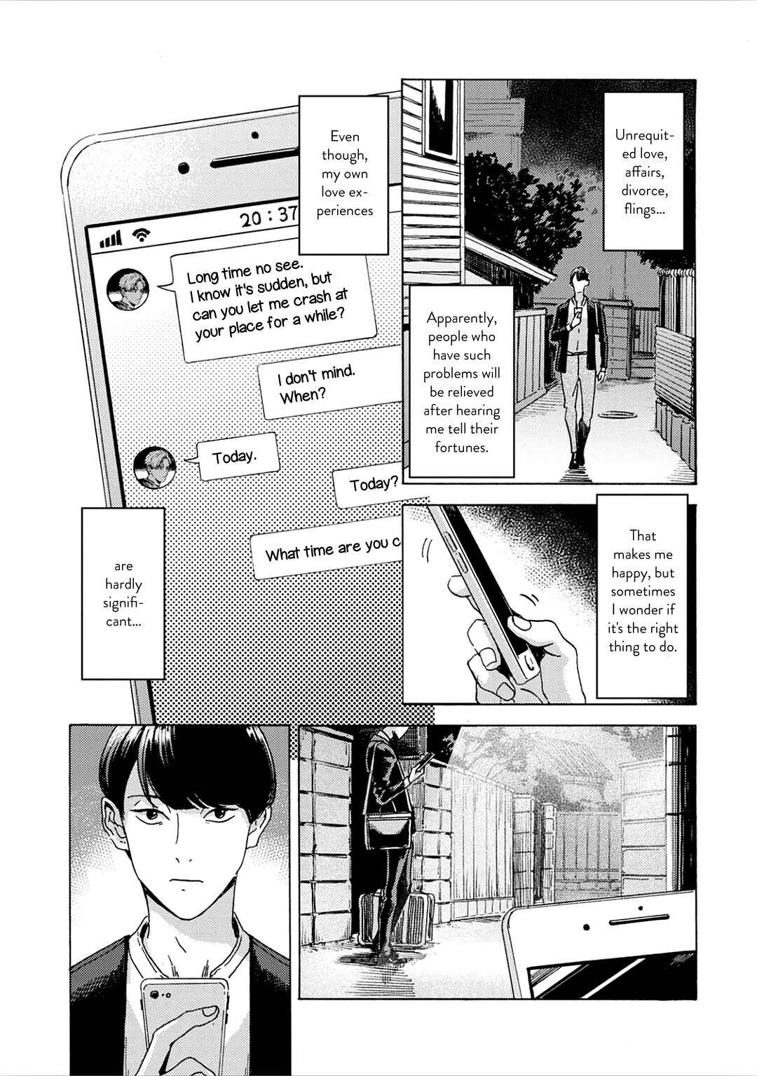 Page 16 Chapter 1 Mukuwarenai Koi no Uranaikata
