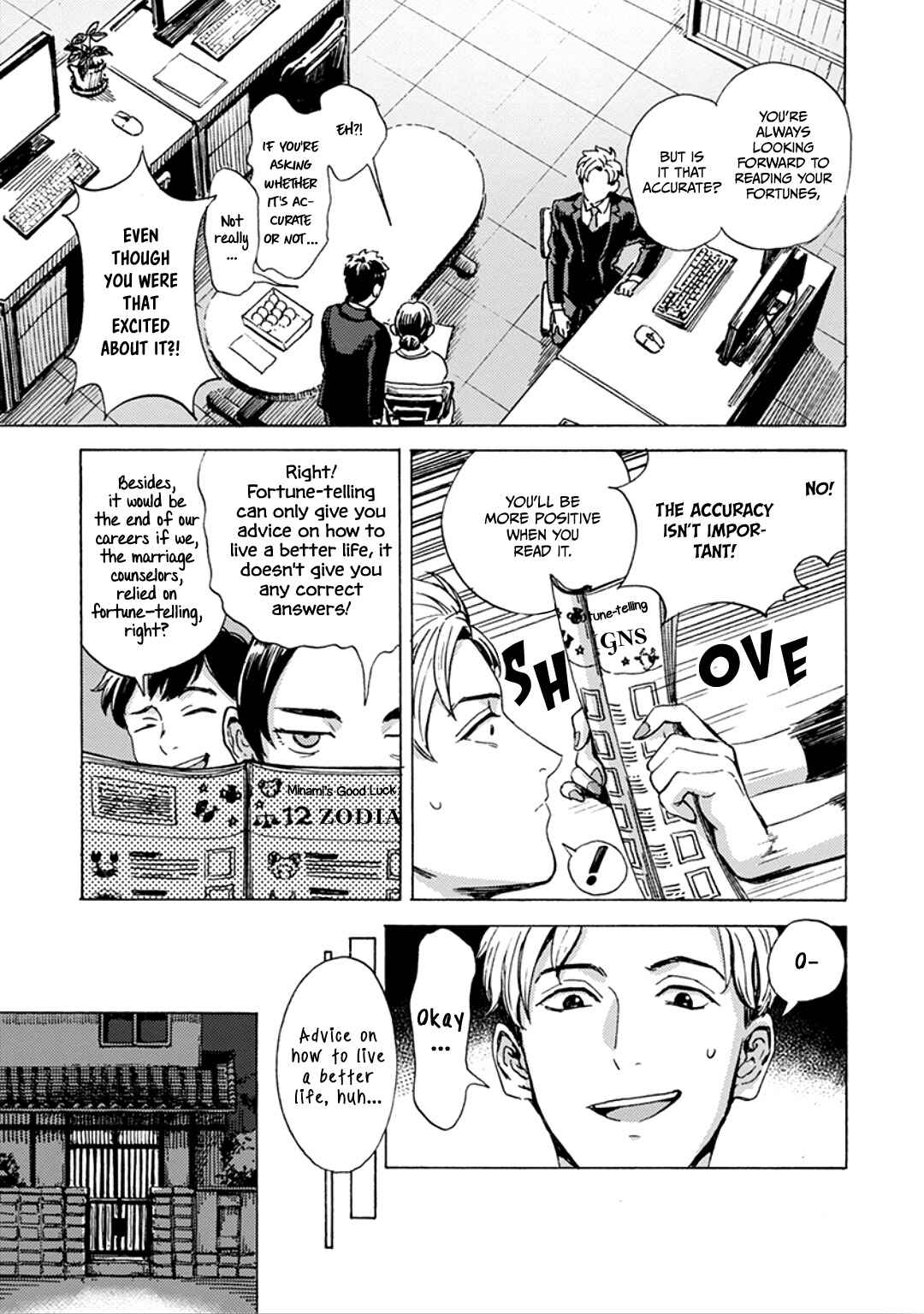 Page 28 Chapter 1 Mukuwarenai Koi no Uranaikata