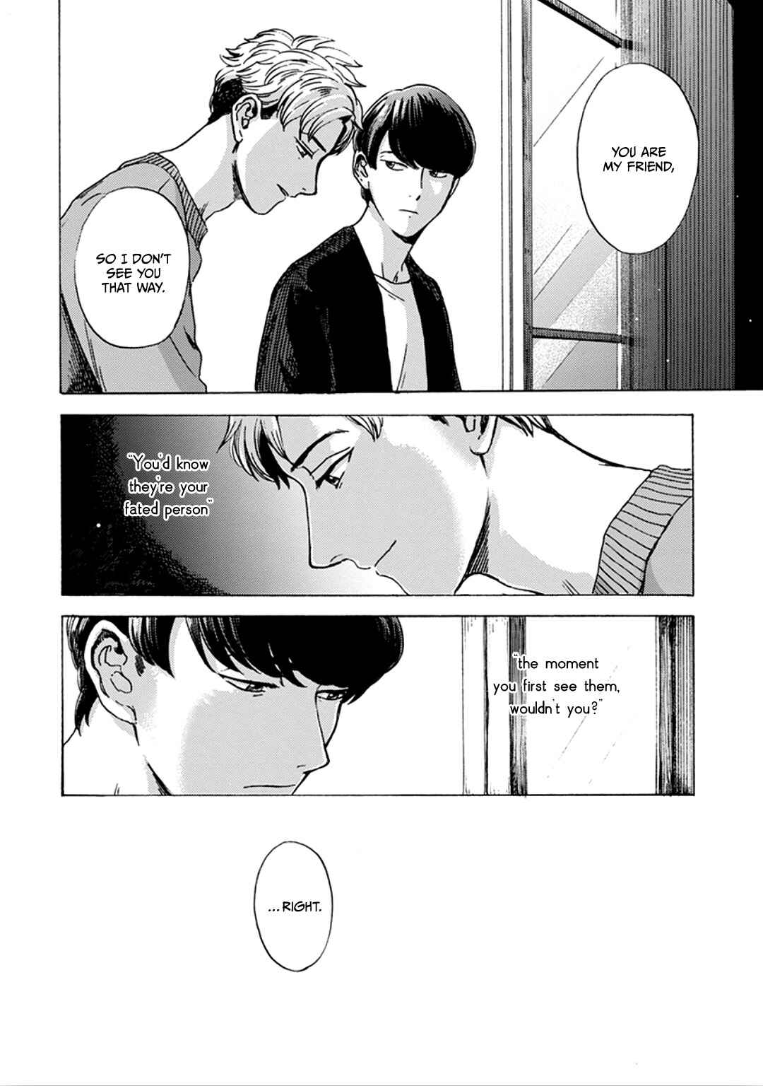 Page 39 Chapter 1 Mukuwarenai Koi no Uranaikata