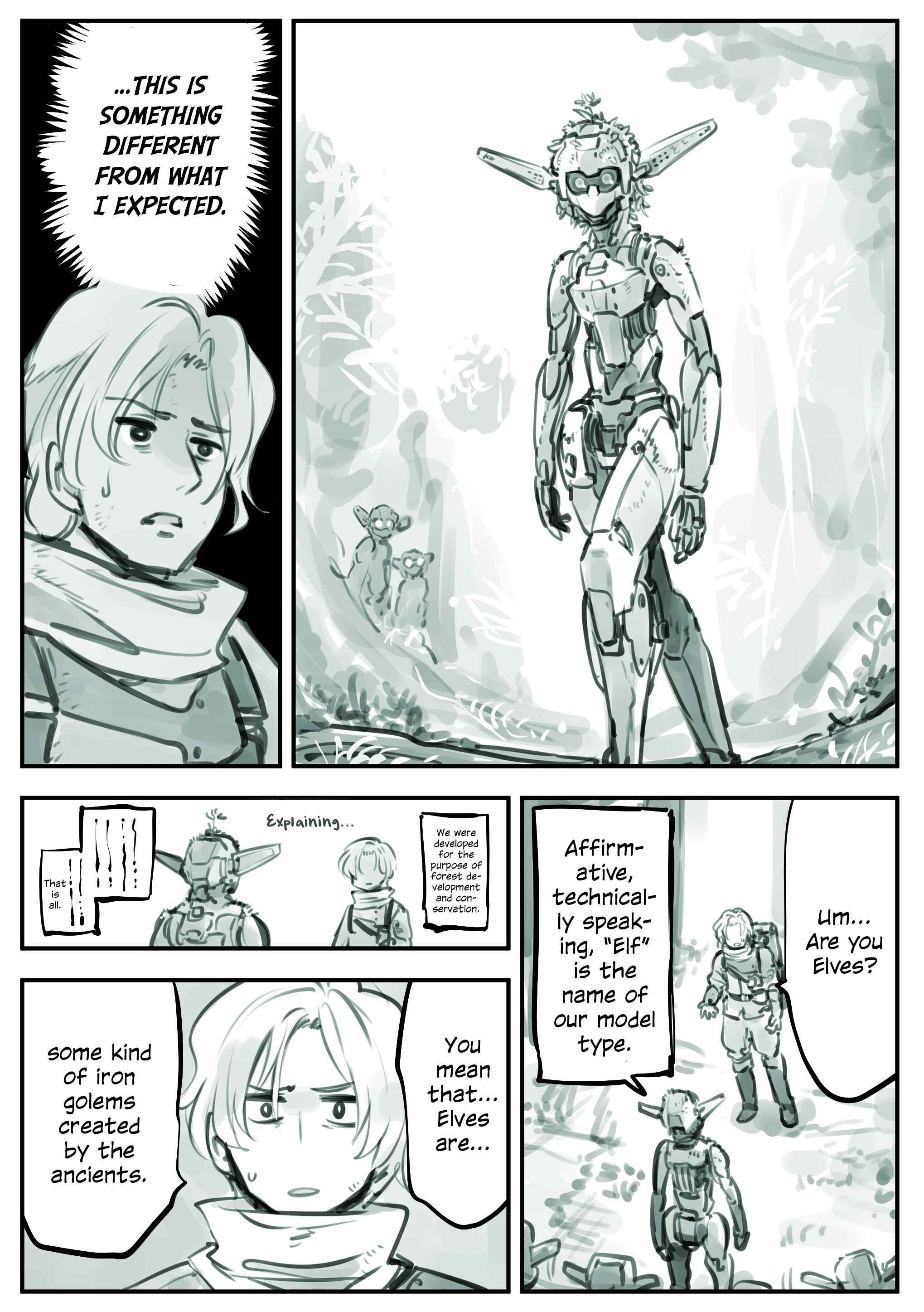 Page 2 Chapter 1 The Tale of the E.L.F. Forest