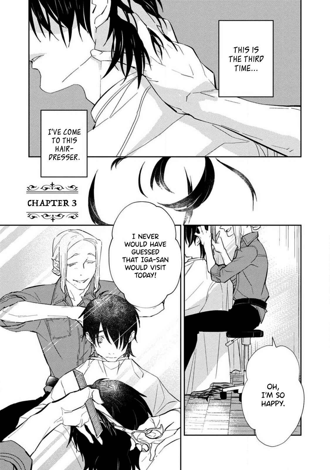 Page 3 Chapter 3 Boku no Barber e Yokoso