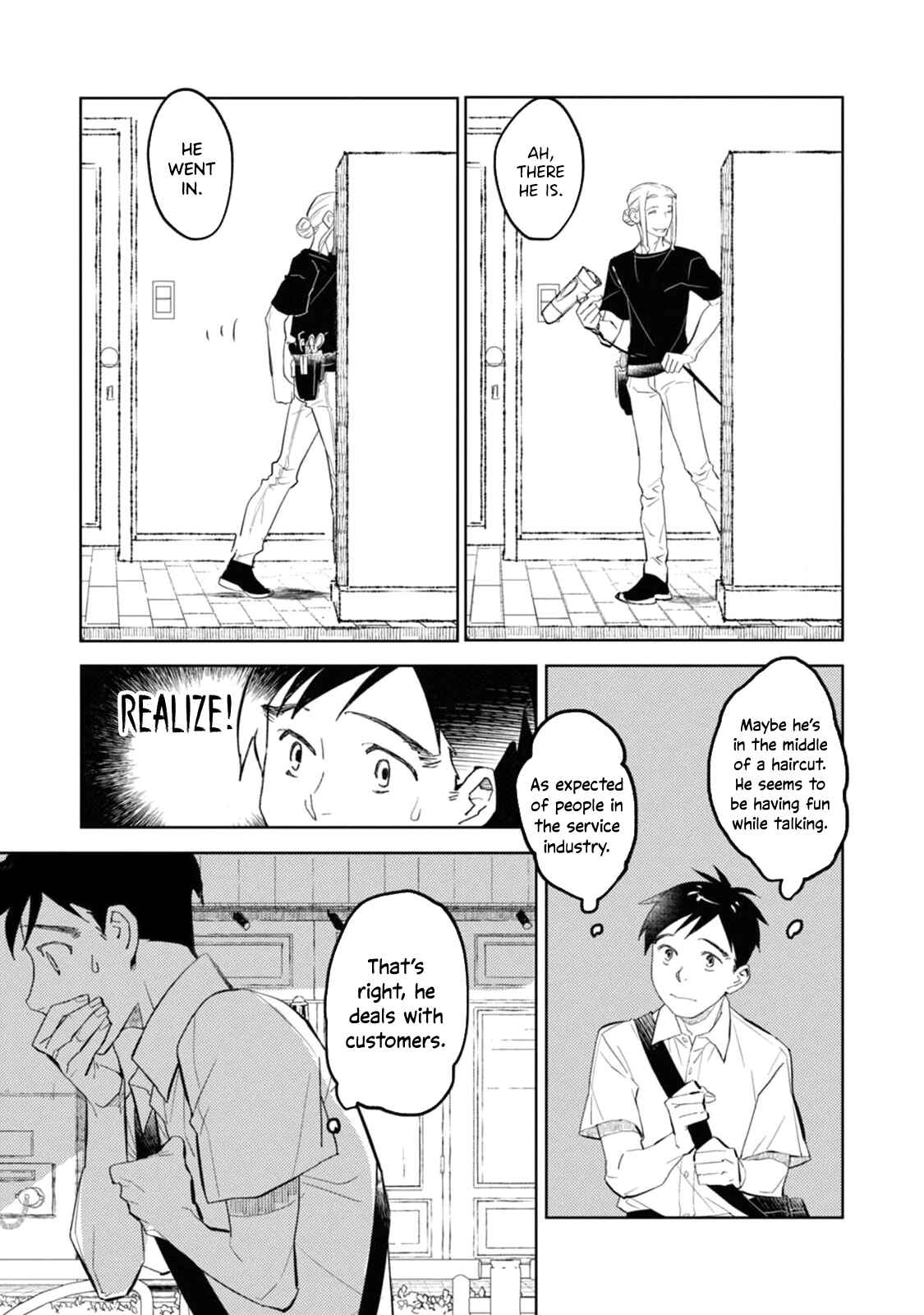 Page 15 Chapter 2 Boku no Barber e Yokoso