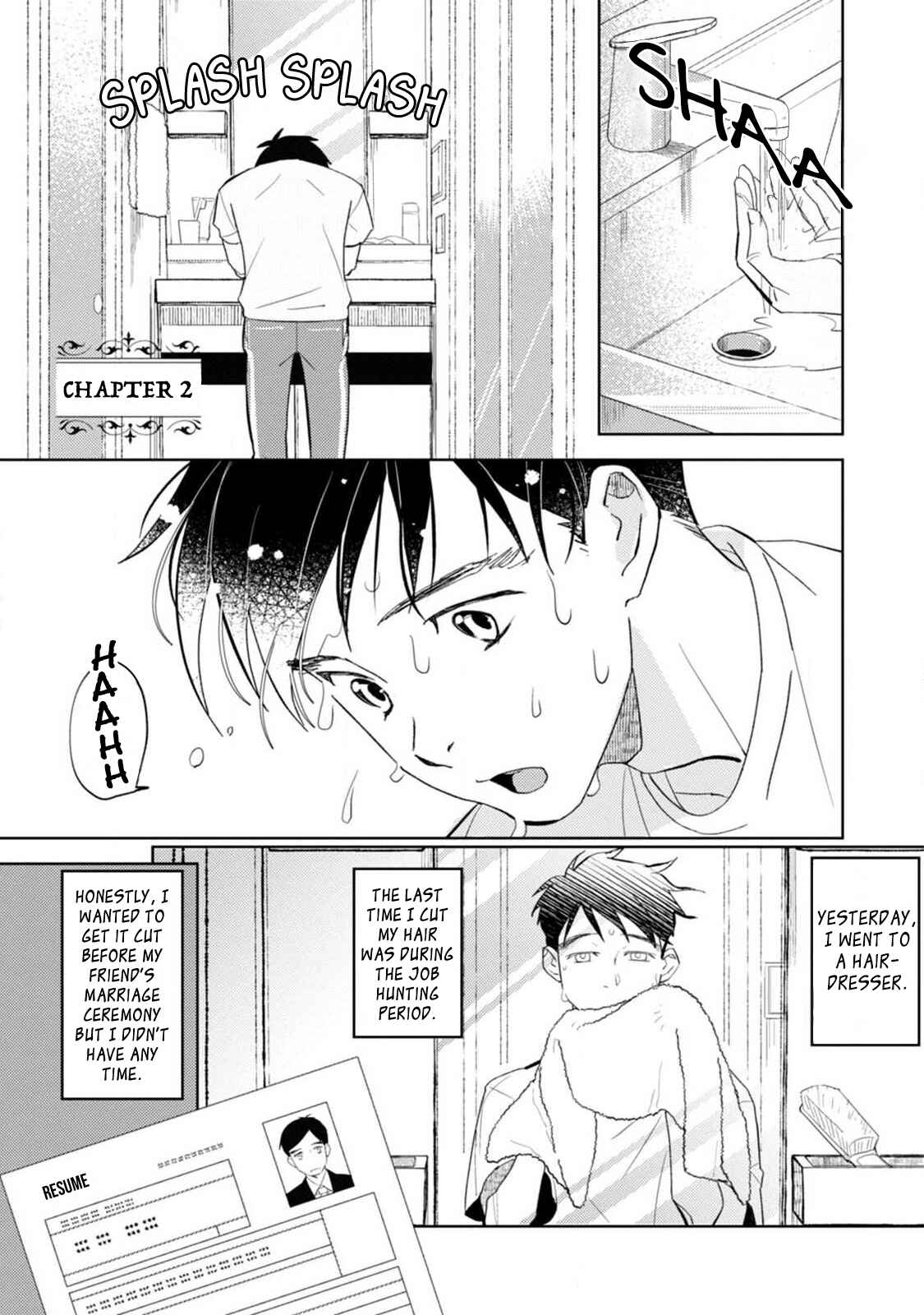 Page 3 Chapter 2 Boku no Barber e Yokoso
