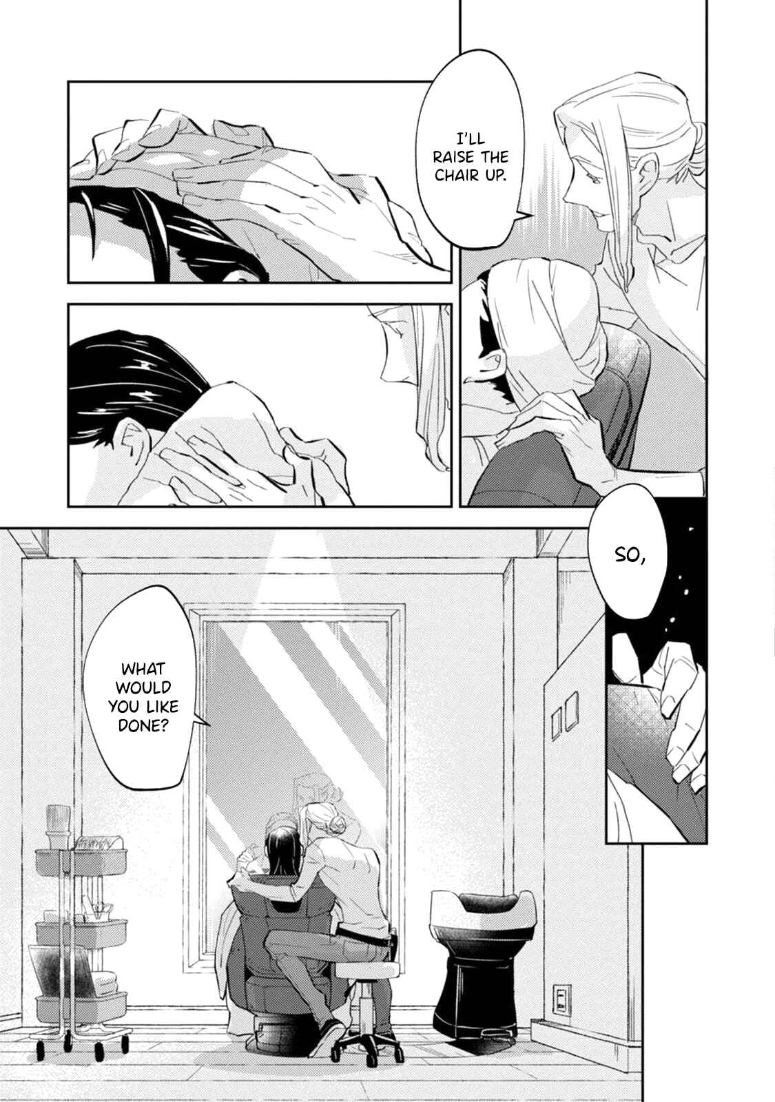 Page 13 Chapter 1 Boku no Barber e Yokoso