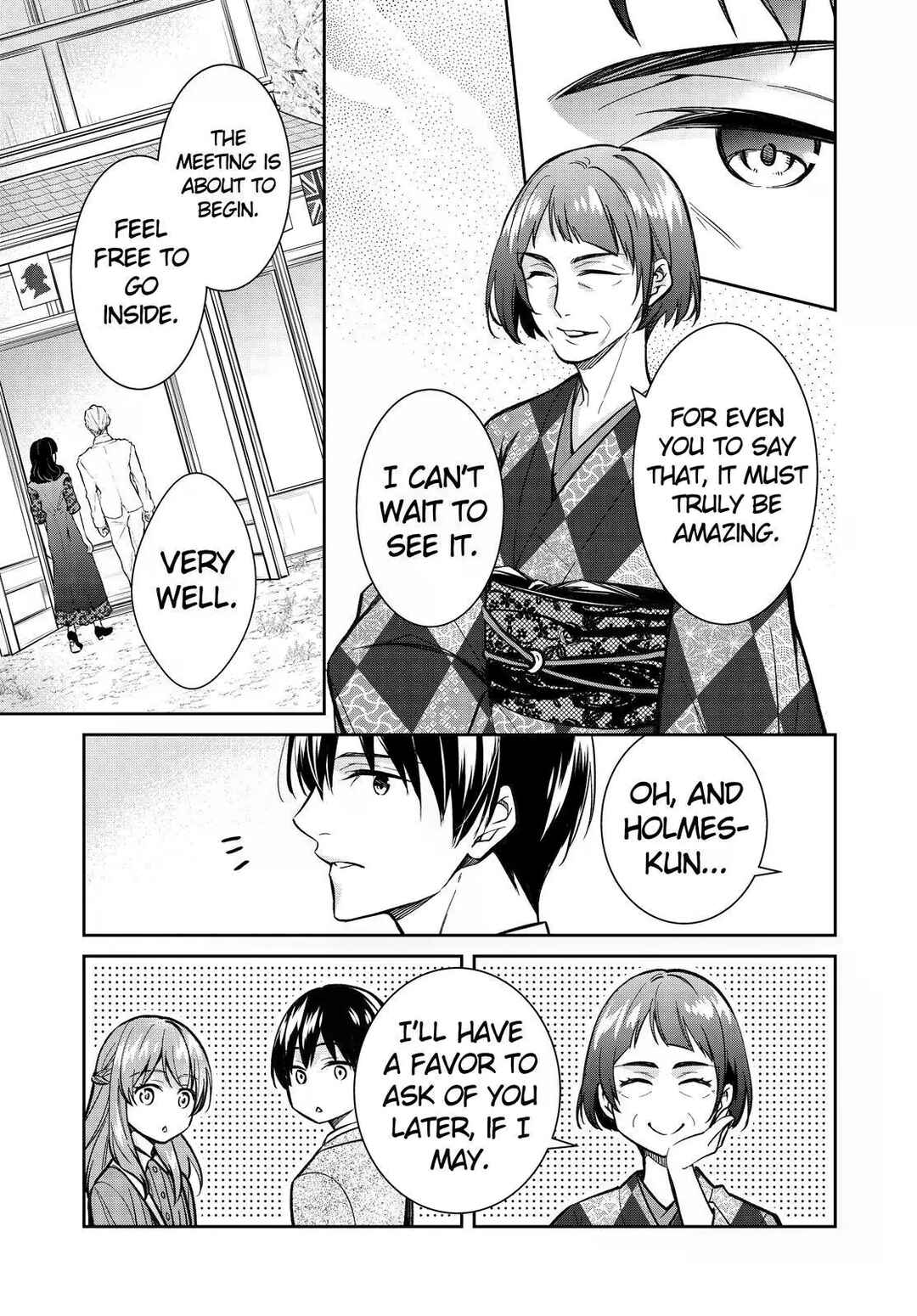 Page 35 Chapter 40 Kyouto Teramachi Sanjou no Holmes