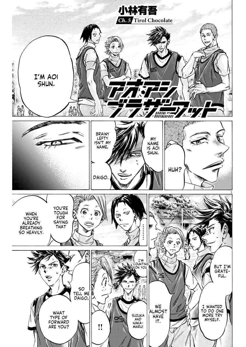 Page 3 Chapter 5 Ao Ashi Brotherfoot