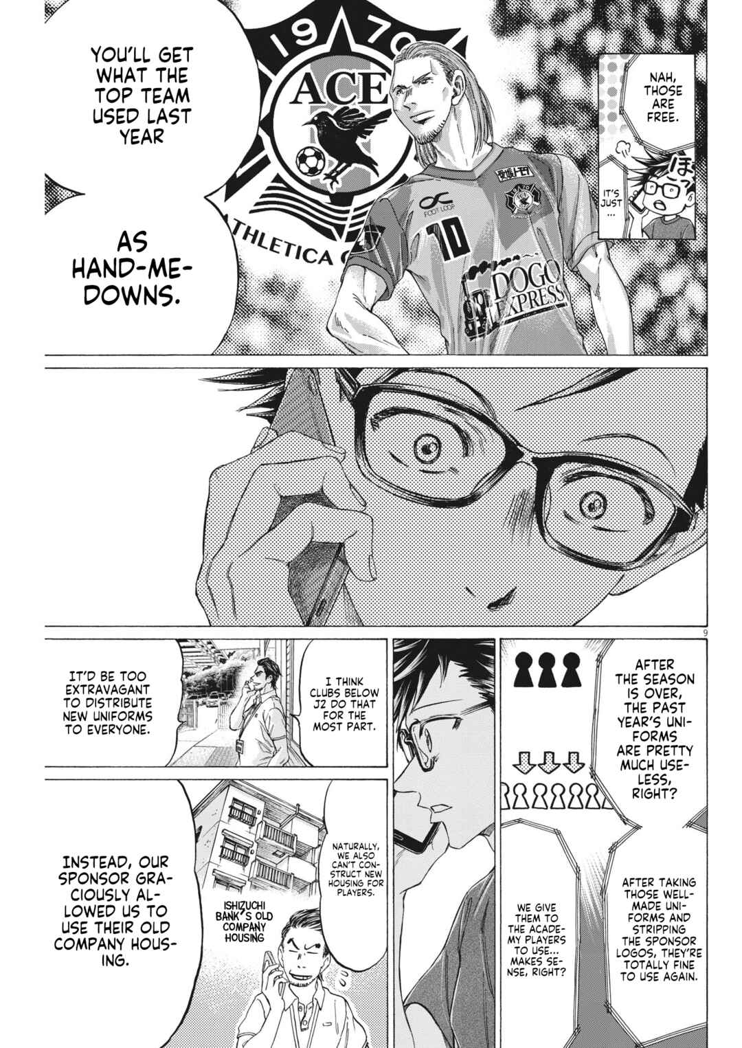 Page 10 Chapter 7 Ao Ashi Brotherfoot