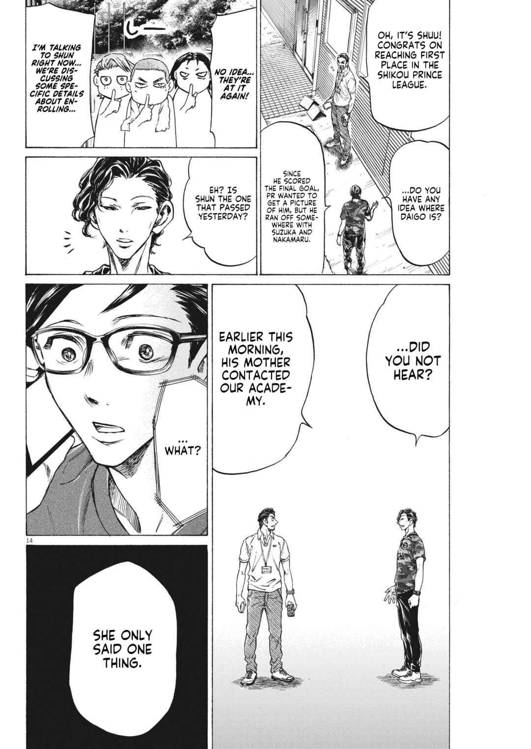 Page 15 Chapter 7 Ao Ashi Brotherfoot
