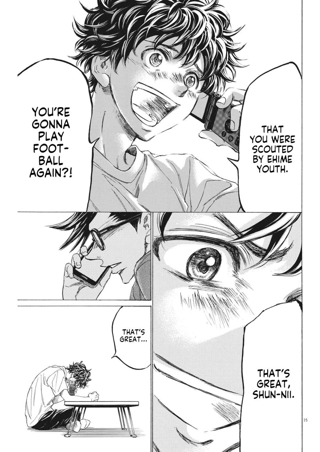 Page 16 Chapter 8 Ao Ashi Brotherfoot