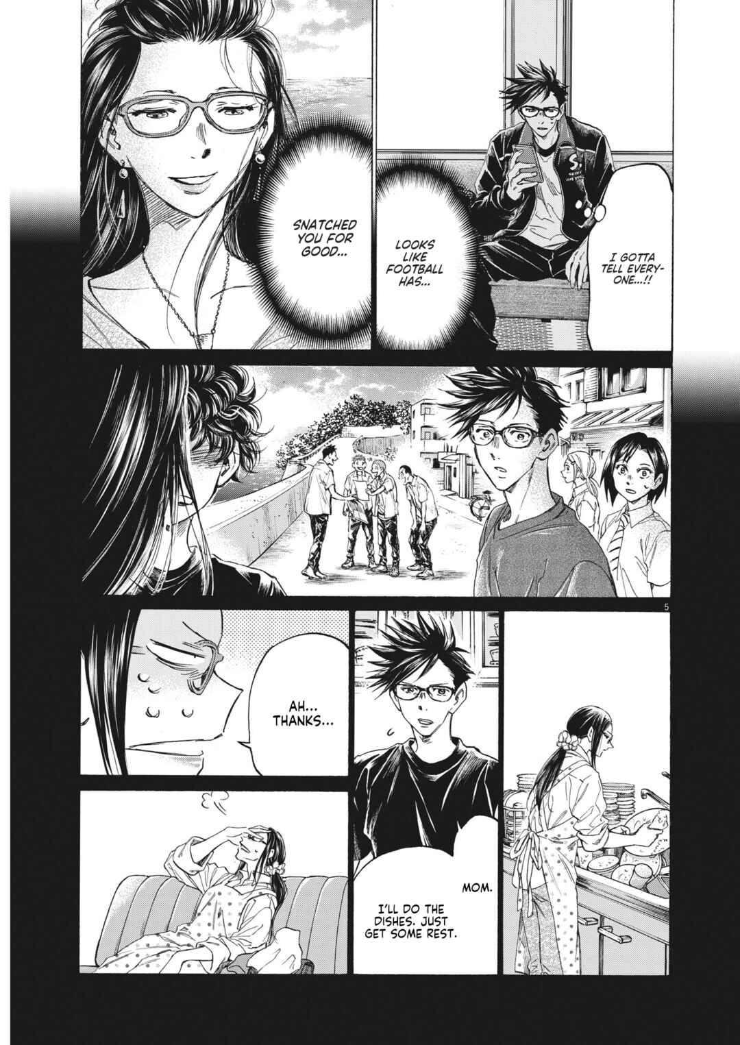 Page 6 Chapter 6 Ao Ashi Brotherfoot