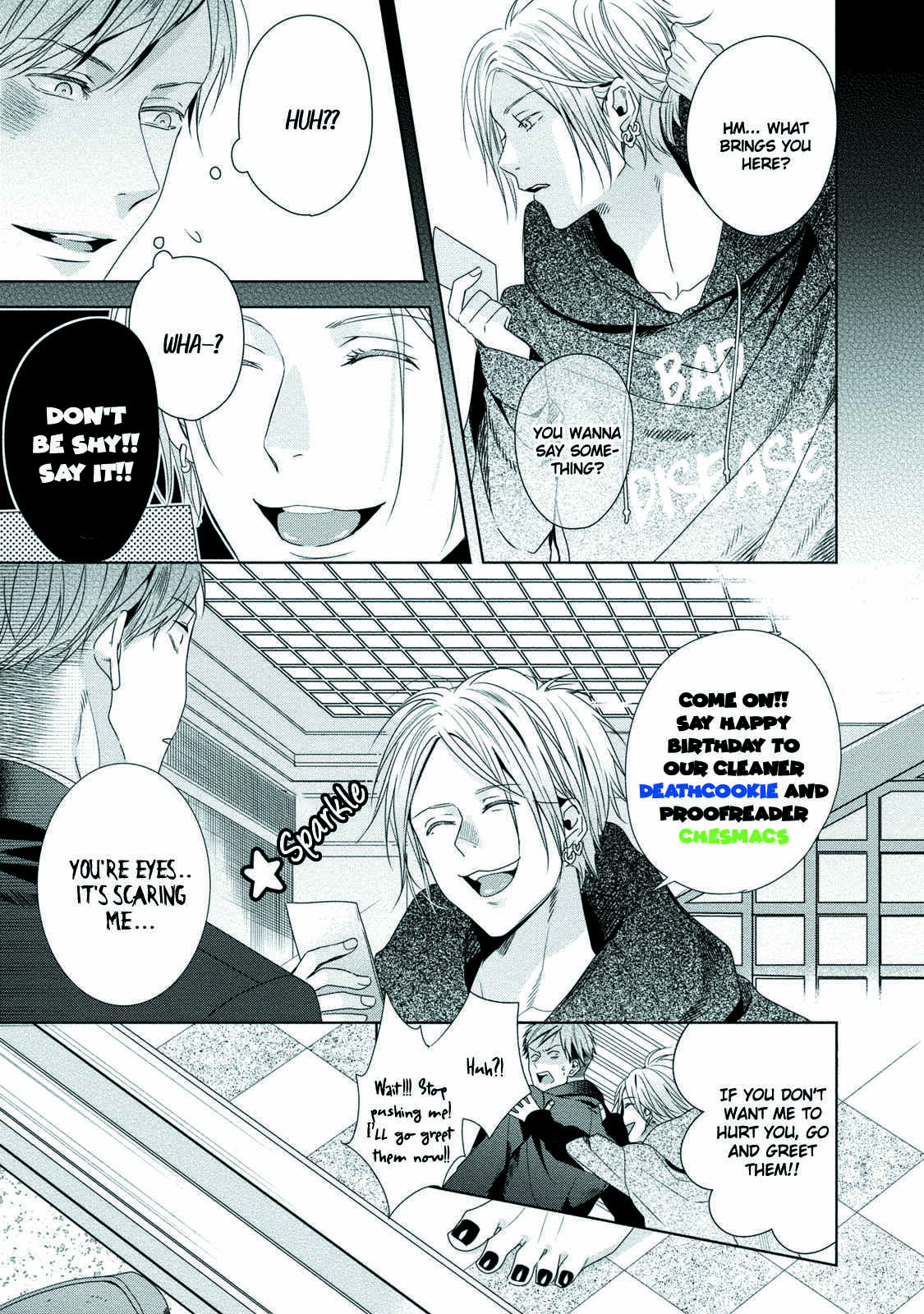 Page 34 Chapter 32 Fushidara na Hanatsumi Otoko