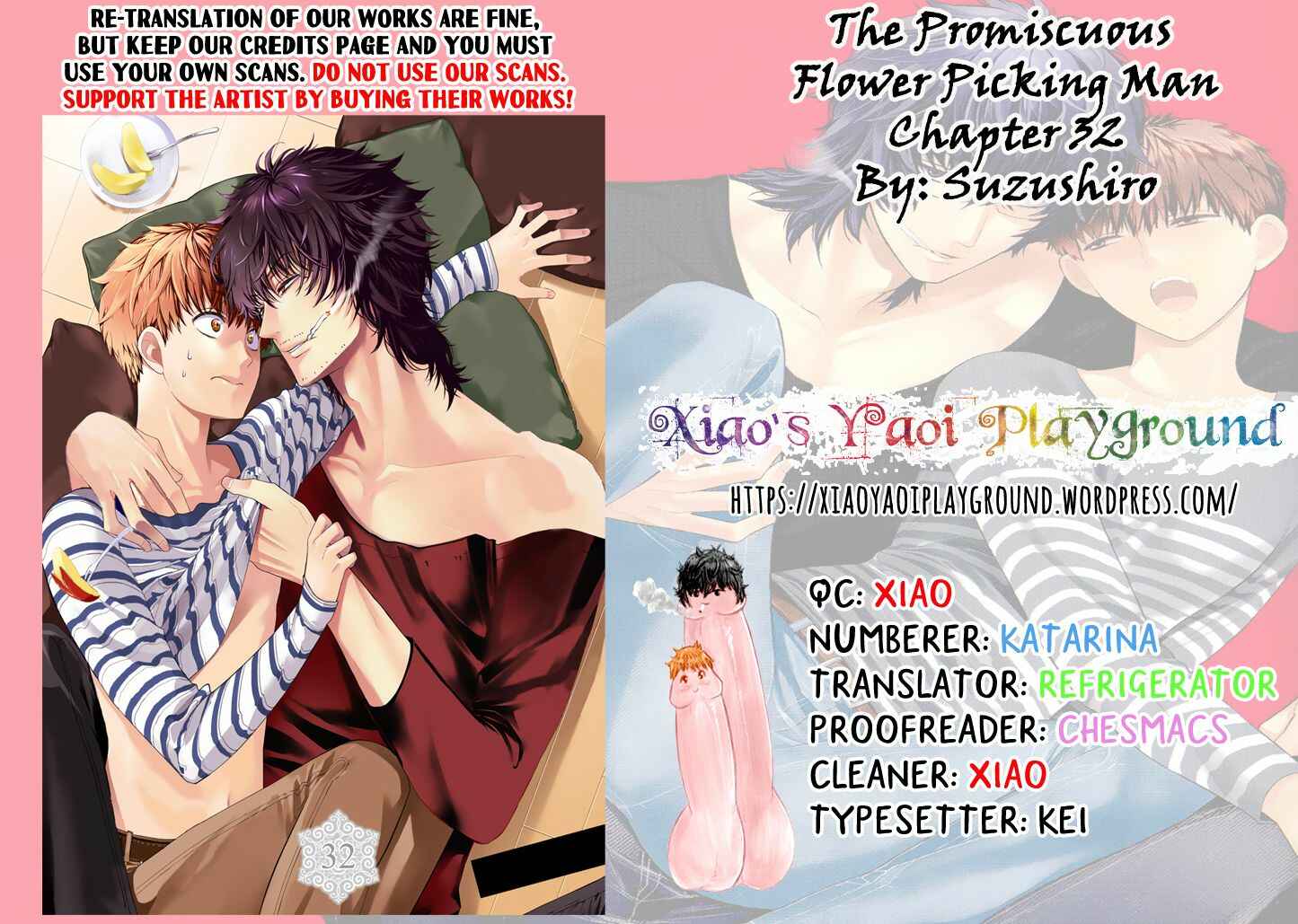Page 35 Chapter 32 Fushidara na Hanatsumi Otoko