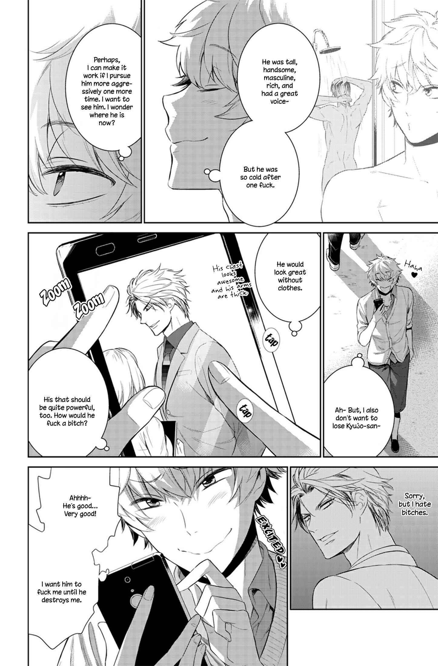 Page 4 Chapter 21 Fushidara na Hanatsumi Otoko