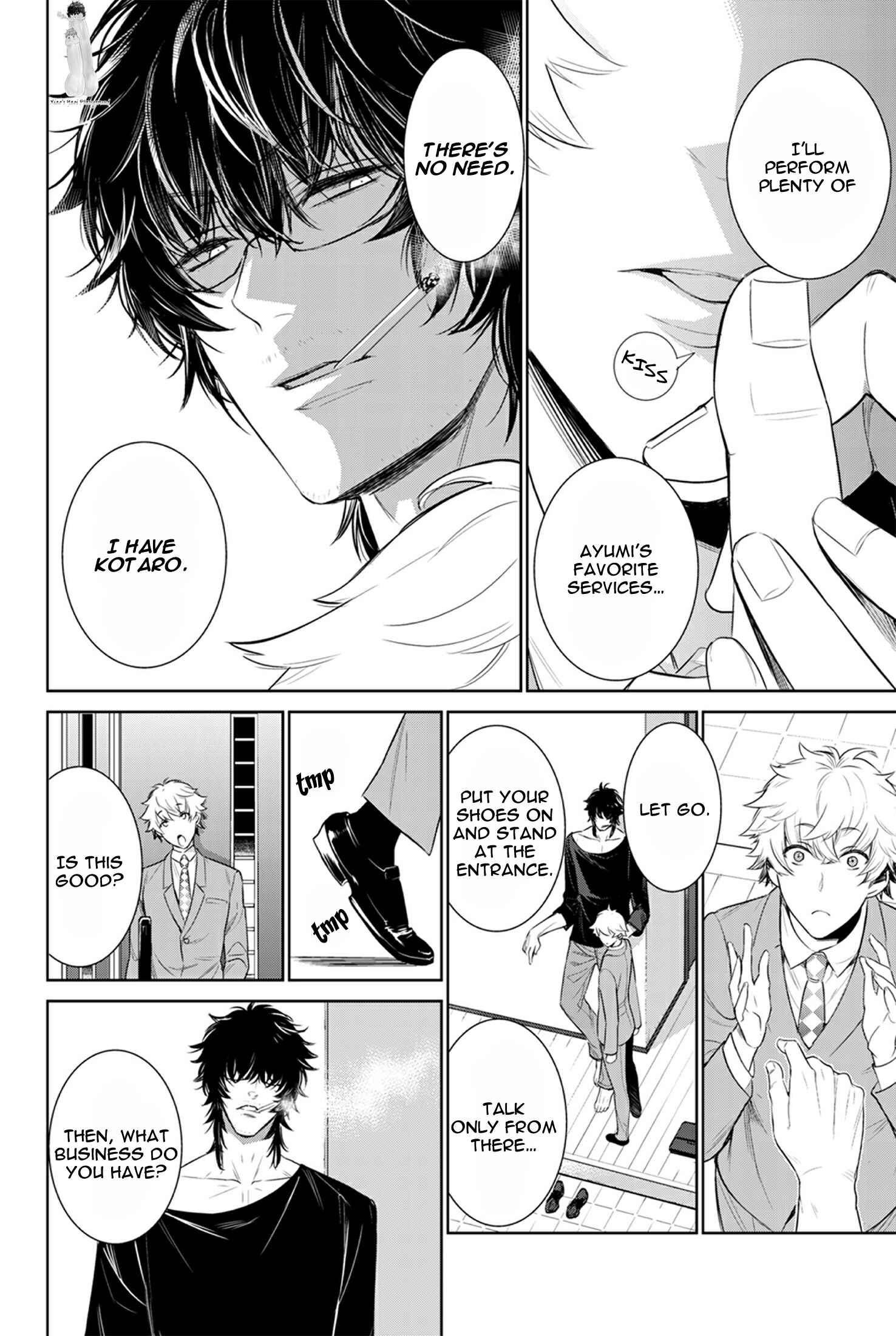 Page 4 Chapter 25 Fushidara na Hanatsumi Otoko