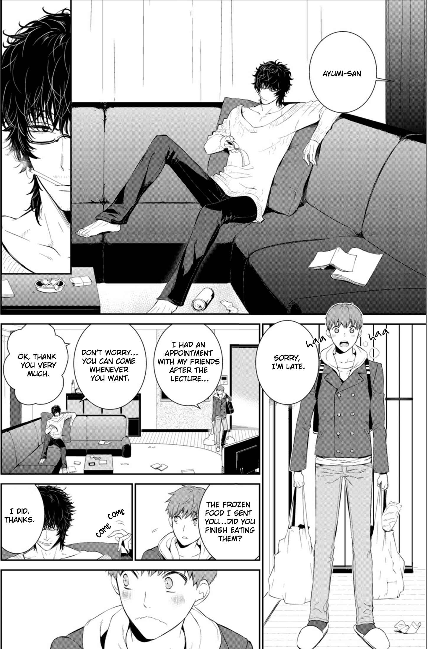 Page 7 Chapter 7 Fushidara na Hanatsumi Otoko
