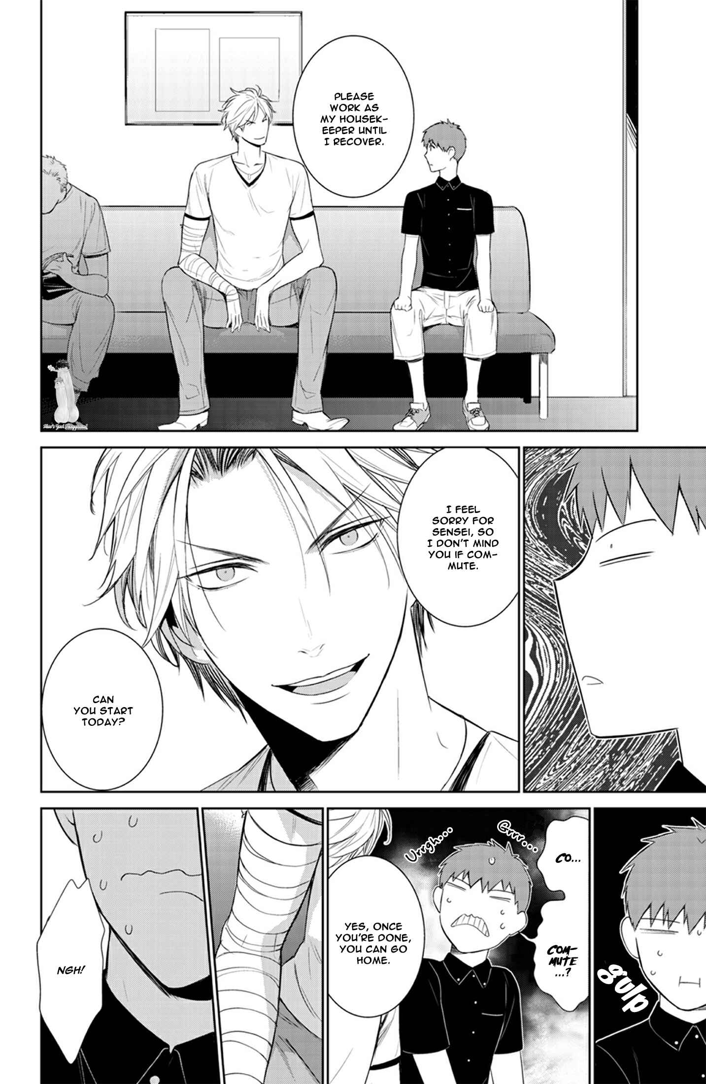 Page 14 Chapter 23 Fushidara na Hanatsumi Otoko