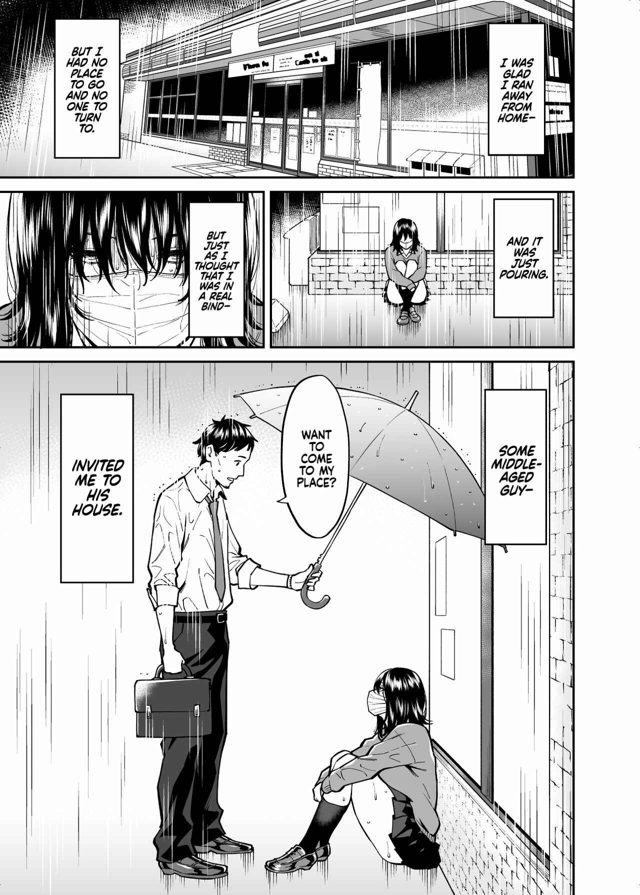 Page 2 Chapter Unknown_b6ce Hirowareta Onnanoko to Oji-san no Hanashi
