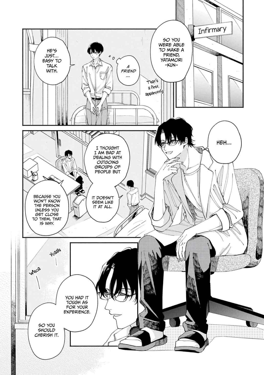 Page 3 Chapter 2 Title Mitei no Prologue