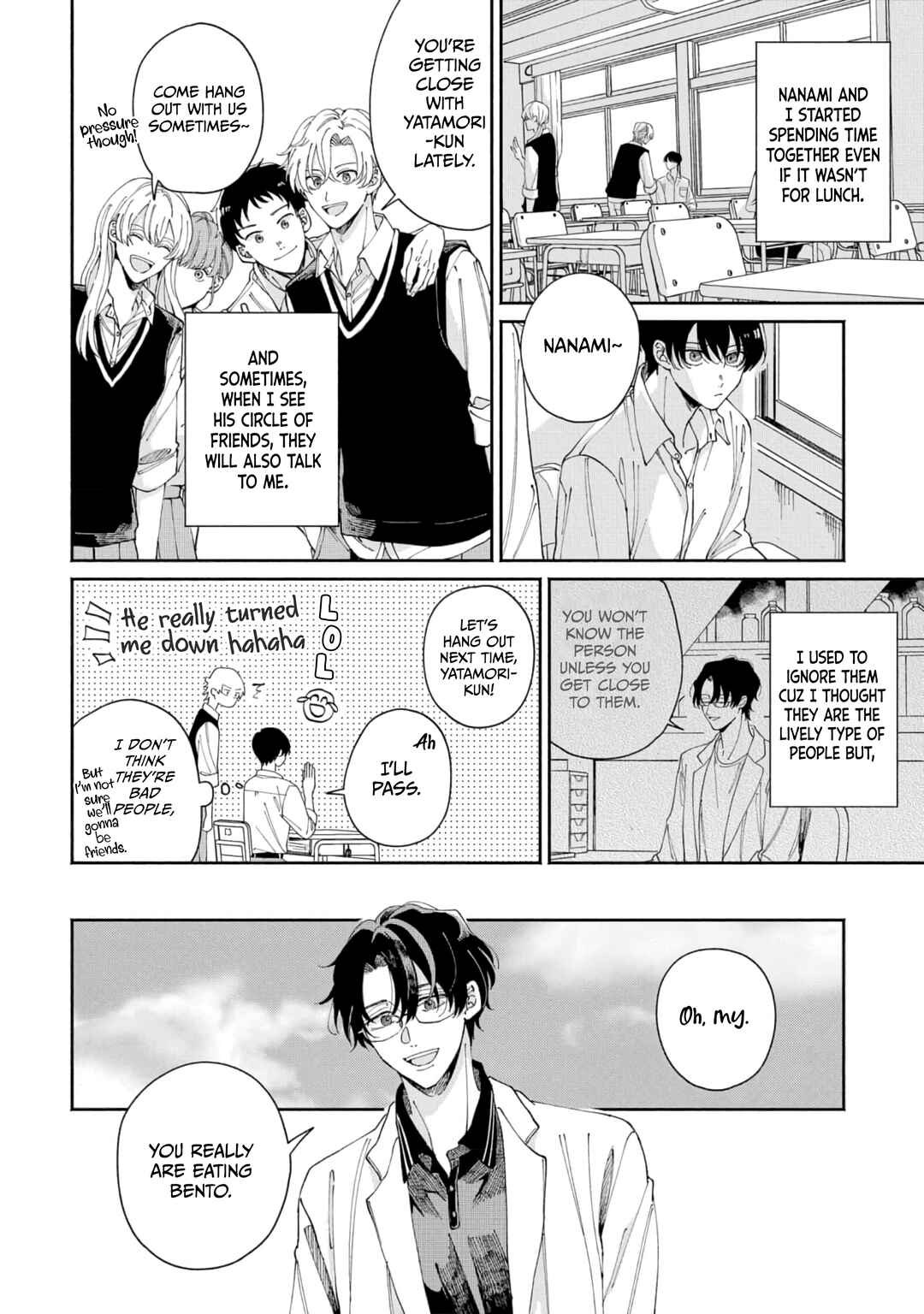 Page 8 Chapter 2 Title Mitei no Prologue
