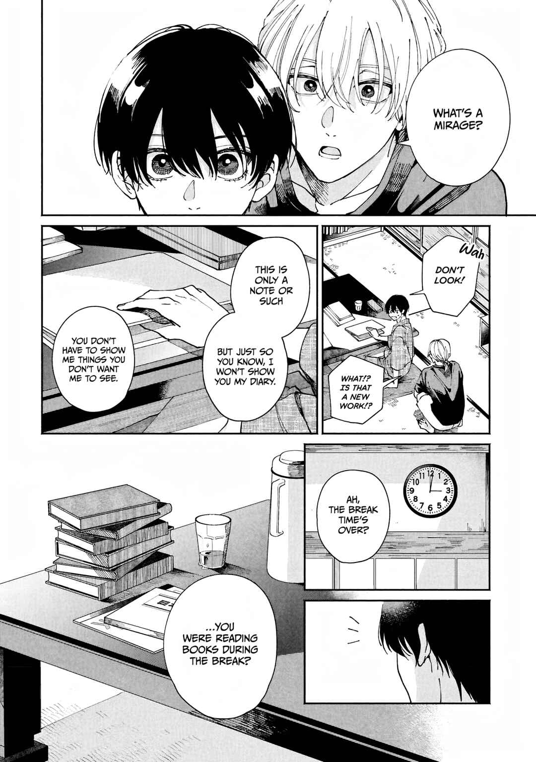 Page 2 Chapter 3 Title Mitei no Prologue