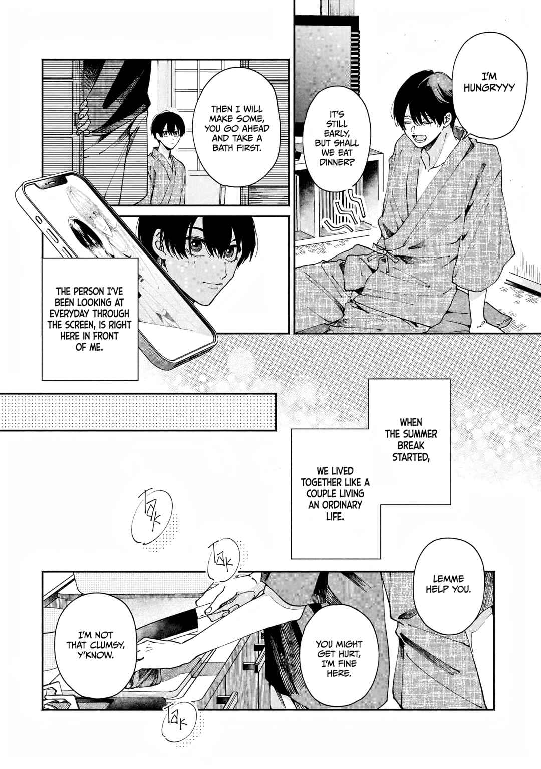Page 4 Chapter 3 Title Mitei no Prologue