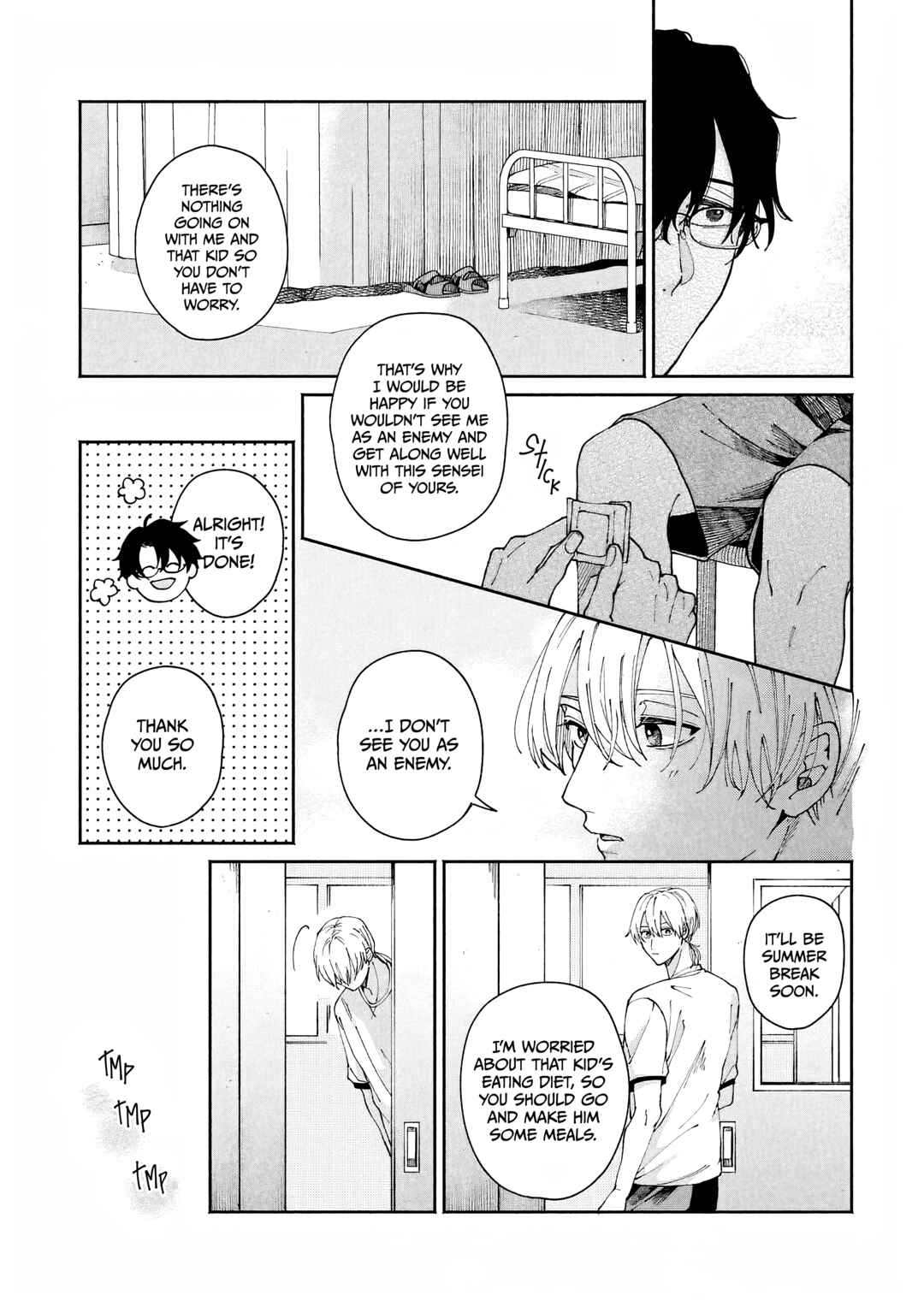 Page 9 Chapter 3 Title Mitei no Prologue