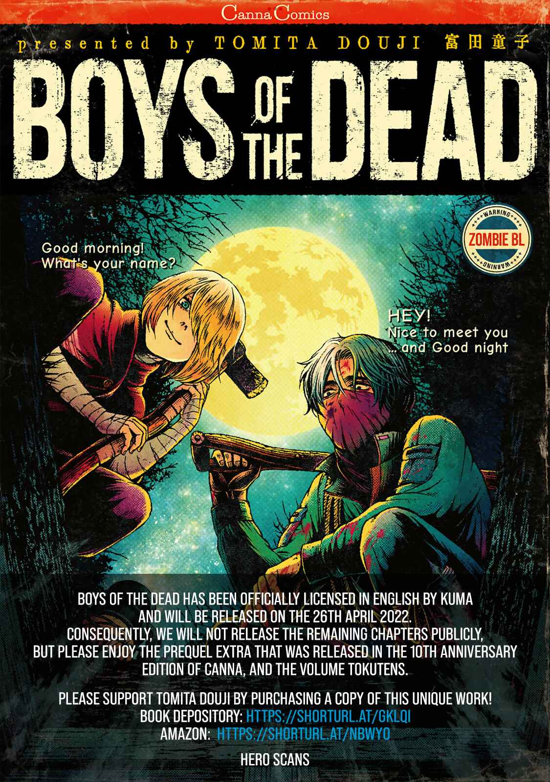 Page 2 Chapter 0 Boys of the Dead