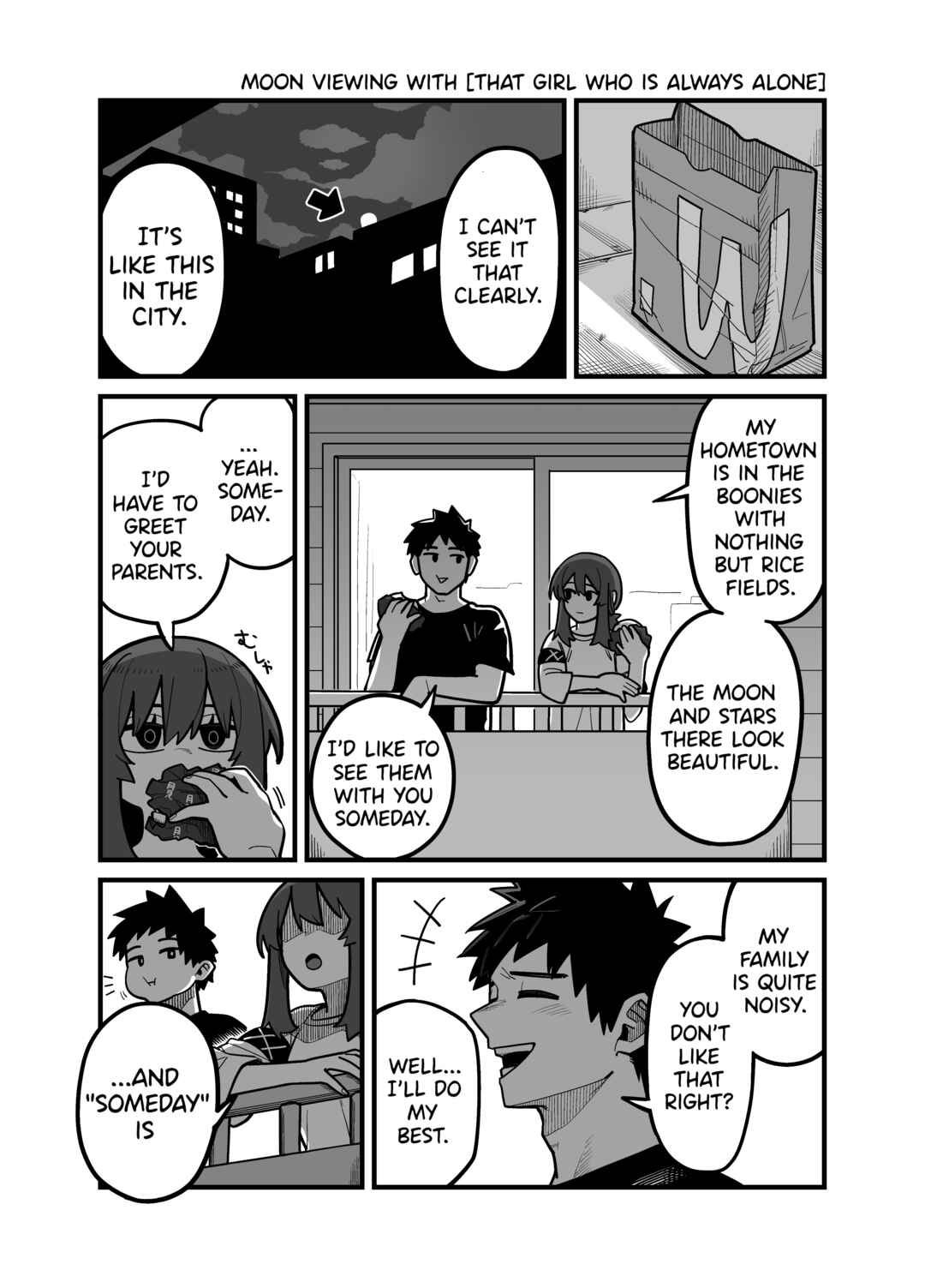 Page 1 Chapter 10.7 That Girl Who Is Always Alone