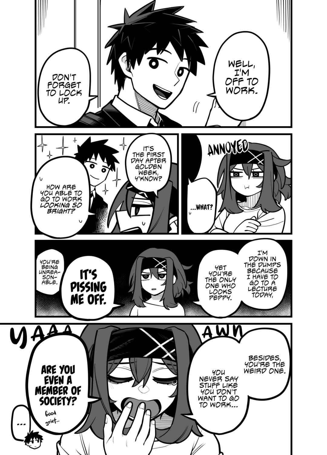 Page 1 Chapter 10.4 That Girl Who Is Always Alone