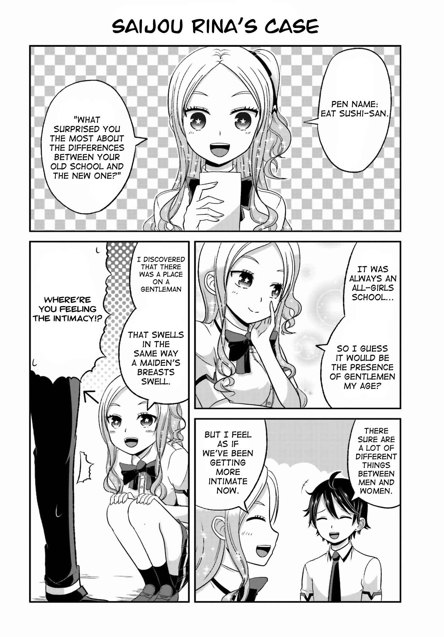Page 10 Chapter 31.5 Boku no Kanojo ga Majime Sugiru Shojo Bitch na Ken