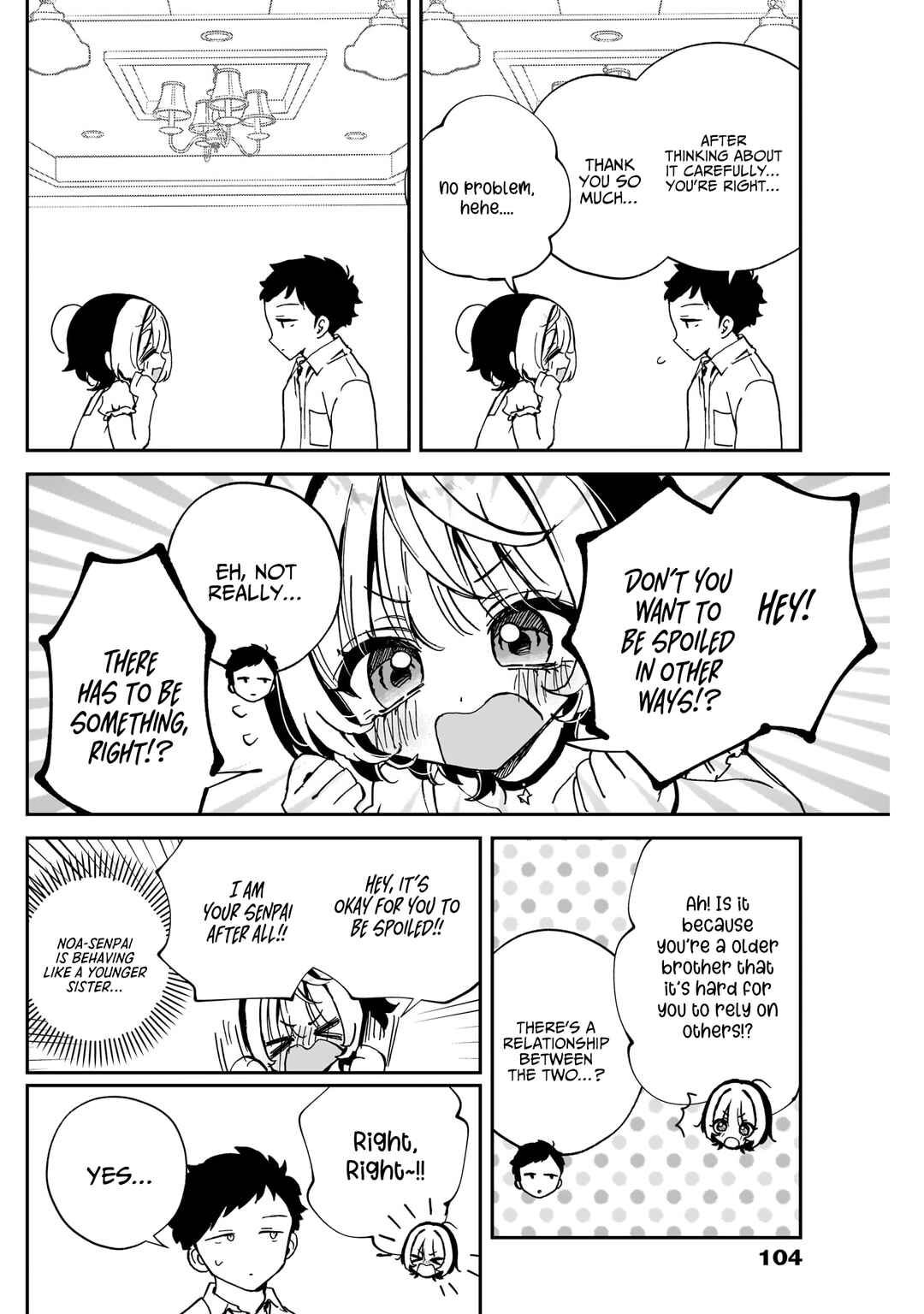 Page 11 Chapter 54 Noa-senpai wa Tomodachi.