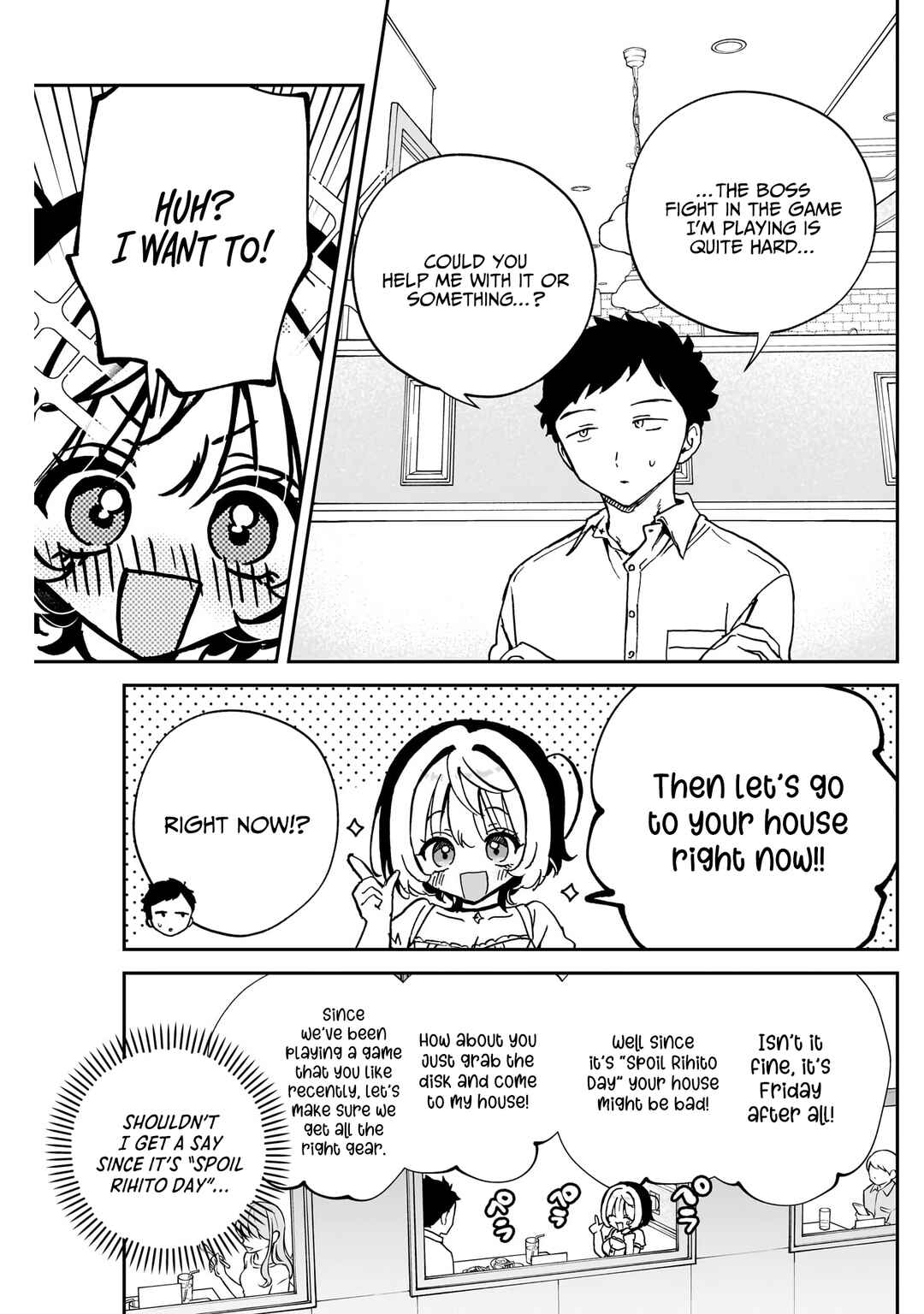 Page 12 Chapter 54 Noa-senpai wa Tomodachi.